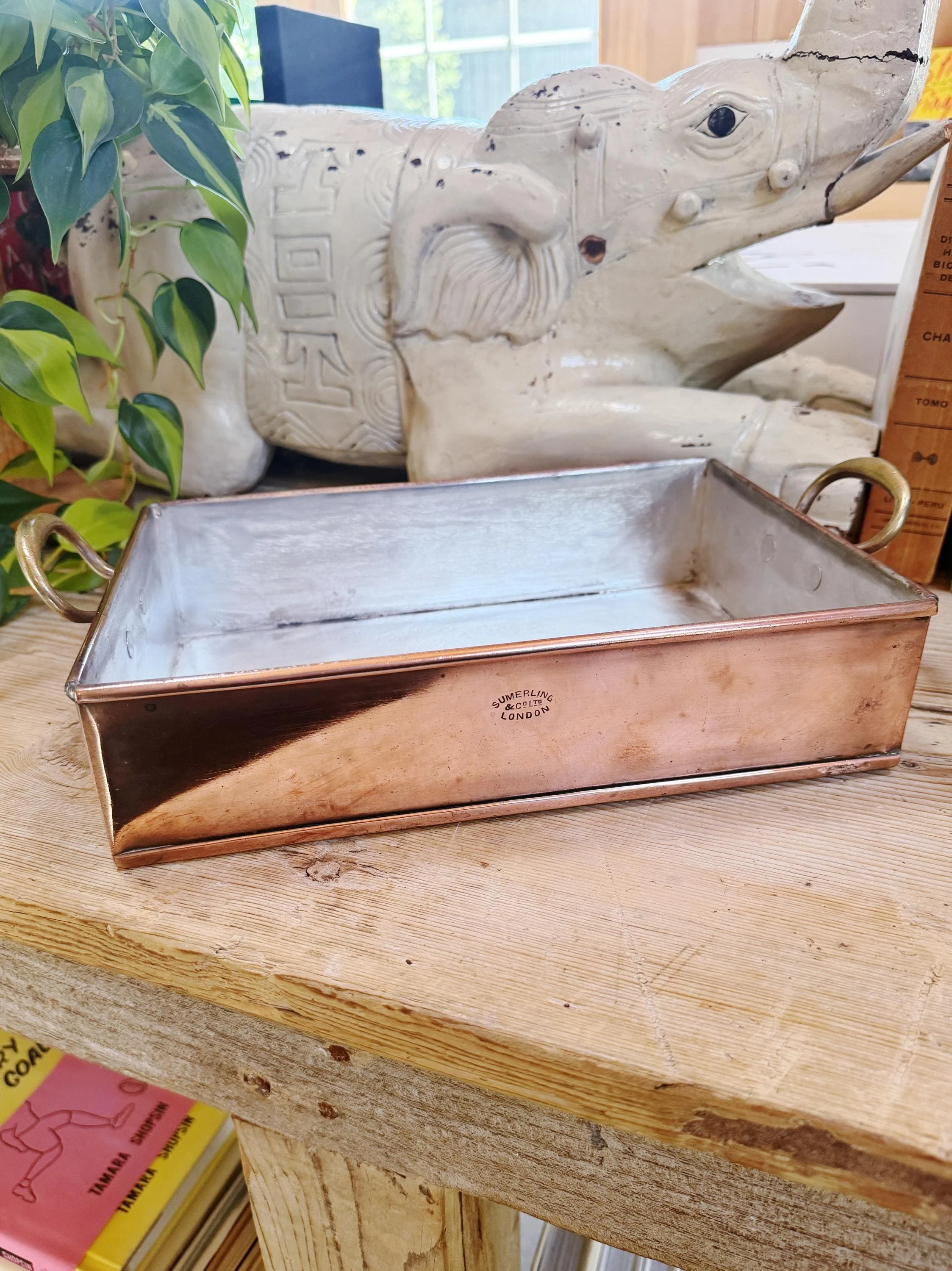 Antique English Copper Baking Pan