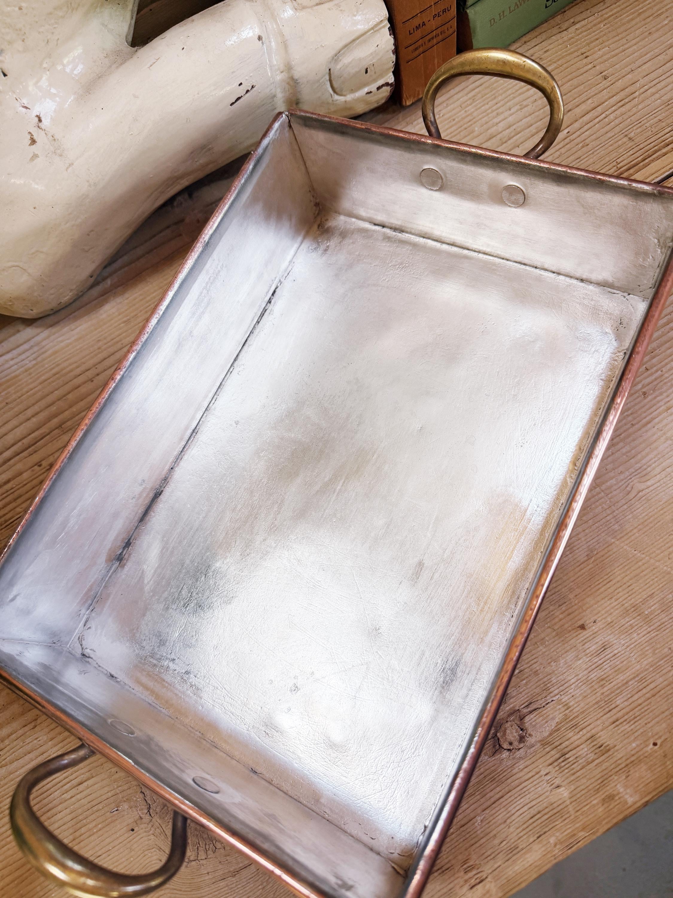 Antique English Copper Baking Pan