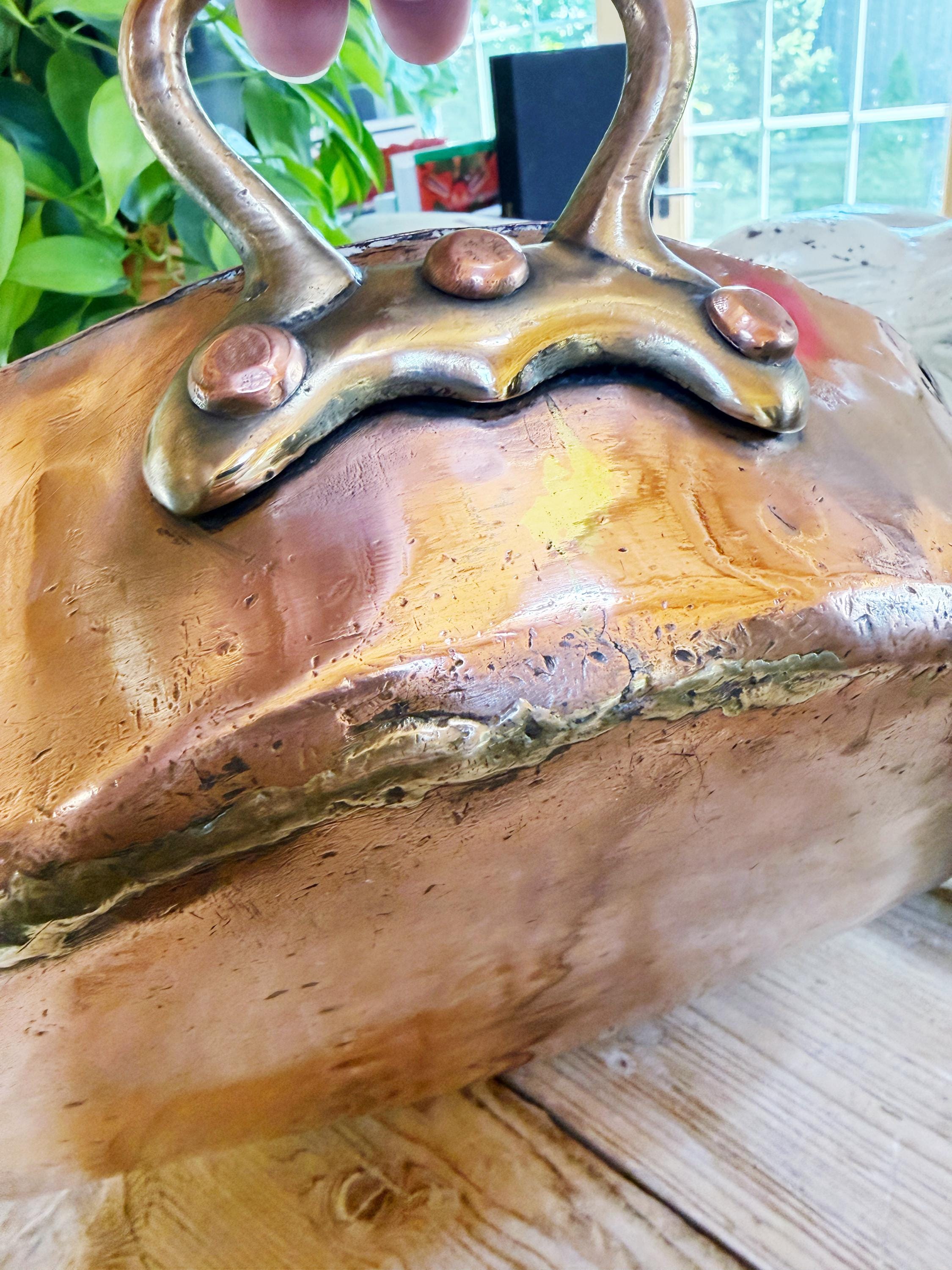 Antique Copper Rondeau from The Imperial Hotel Tokyo