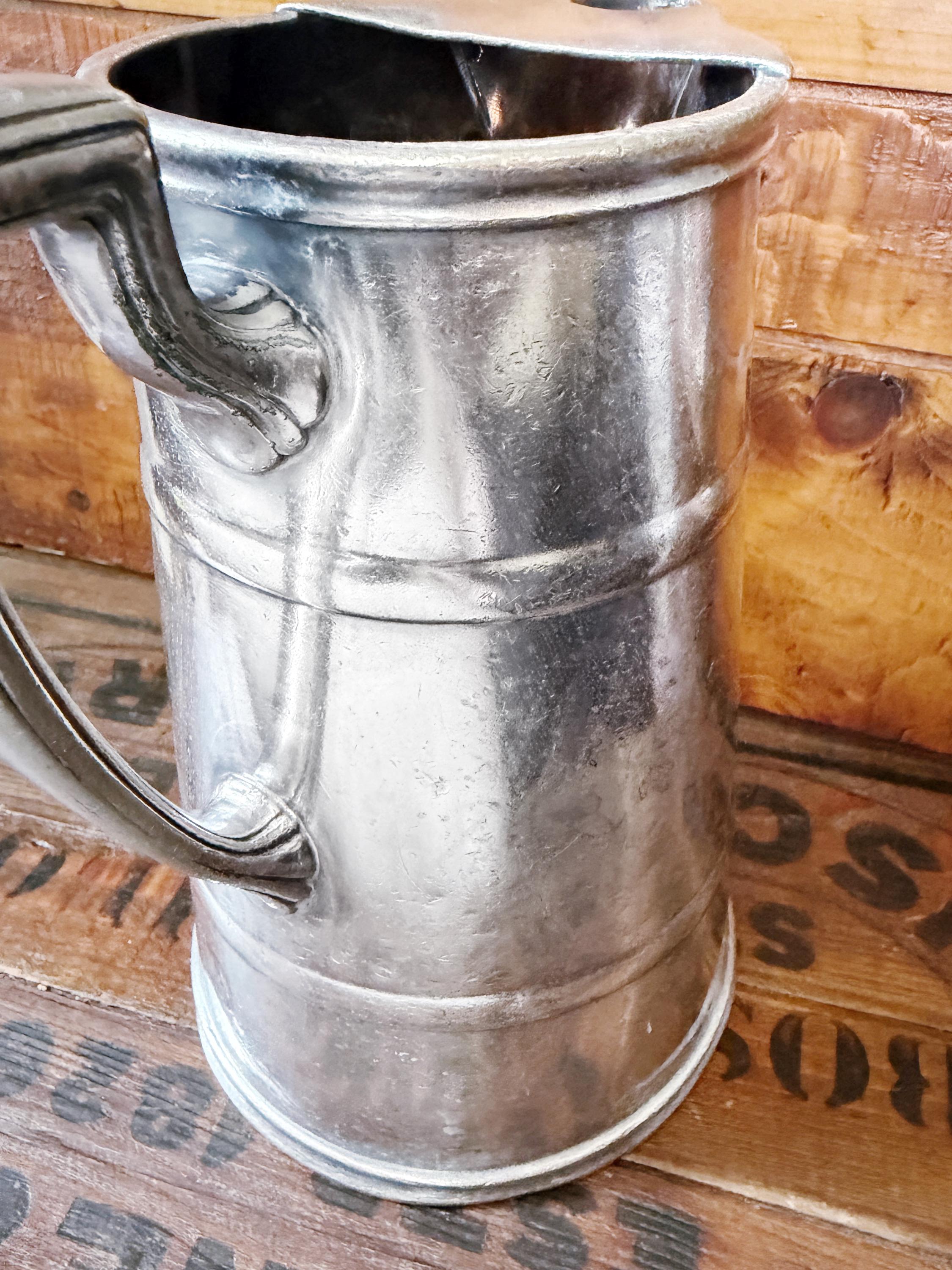 1928 Silver Plated Longchamps NYC Water Pitcher