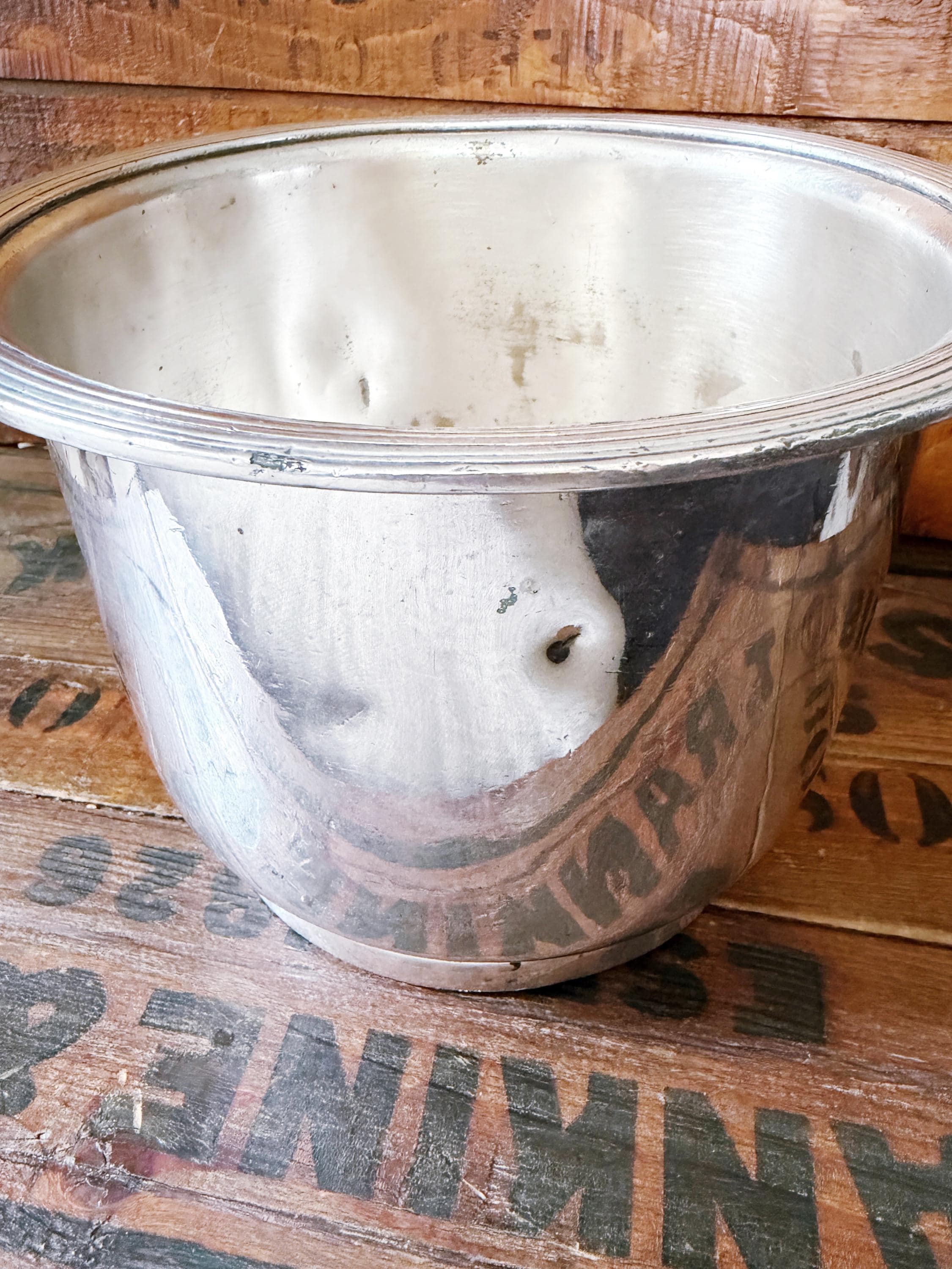 1942 Silver Plated Ice Bowl from The Hotel Statler