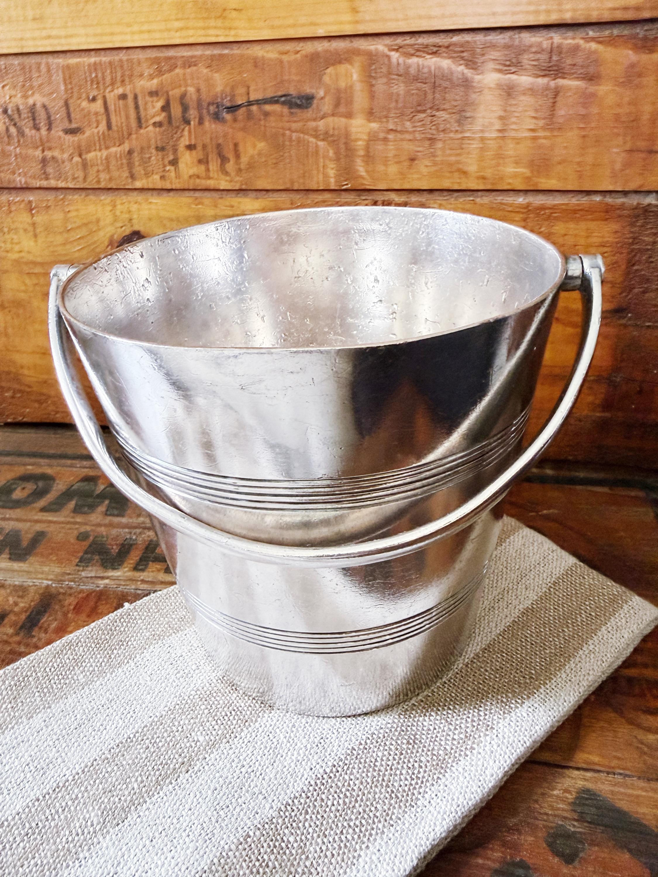 Antique Silver Plated Ice Bucket from P&O Line Ocean Liner