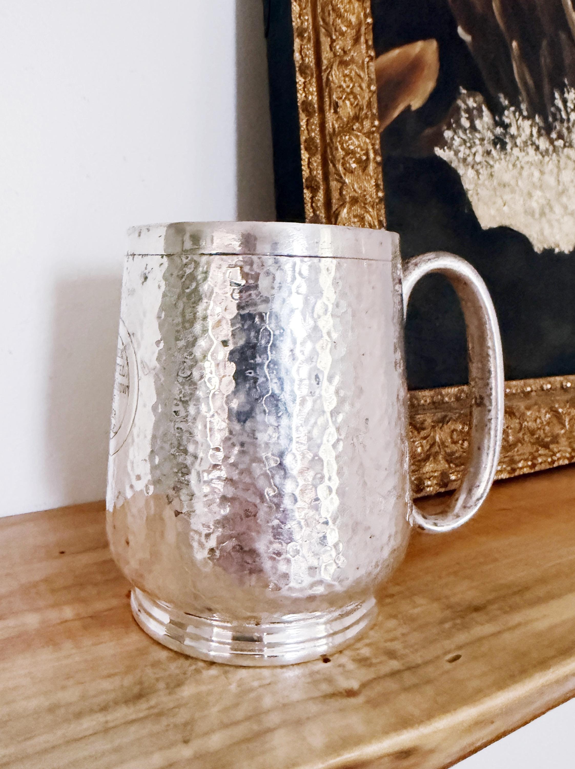 1925 English Silver Plated Celery Show Trophy