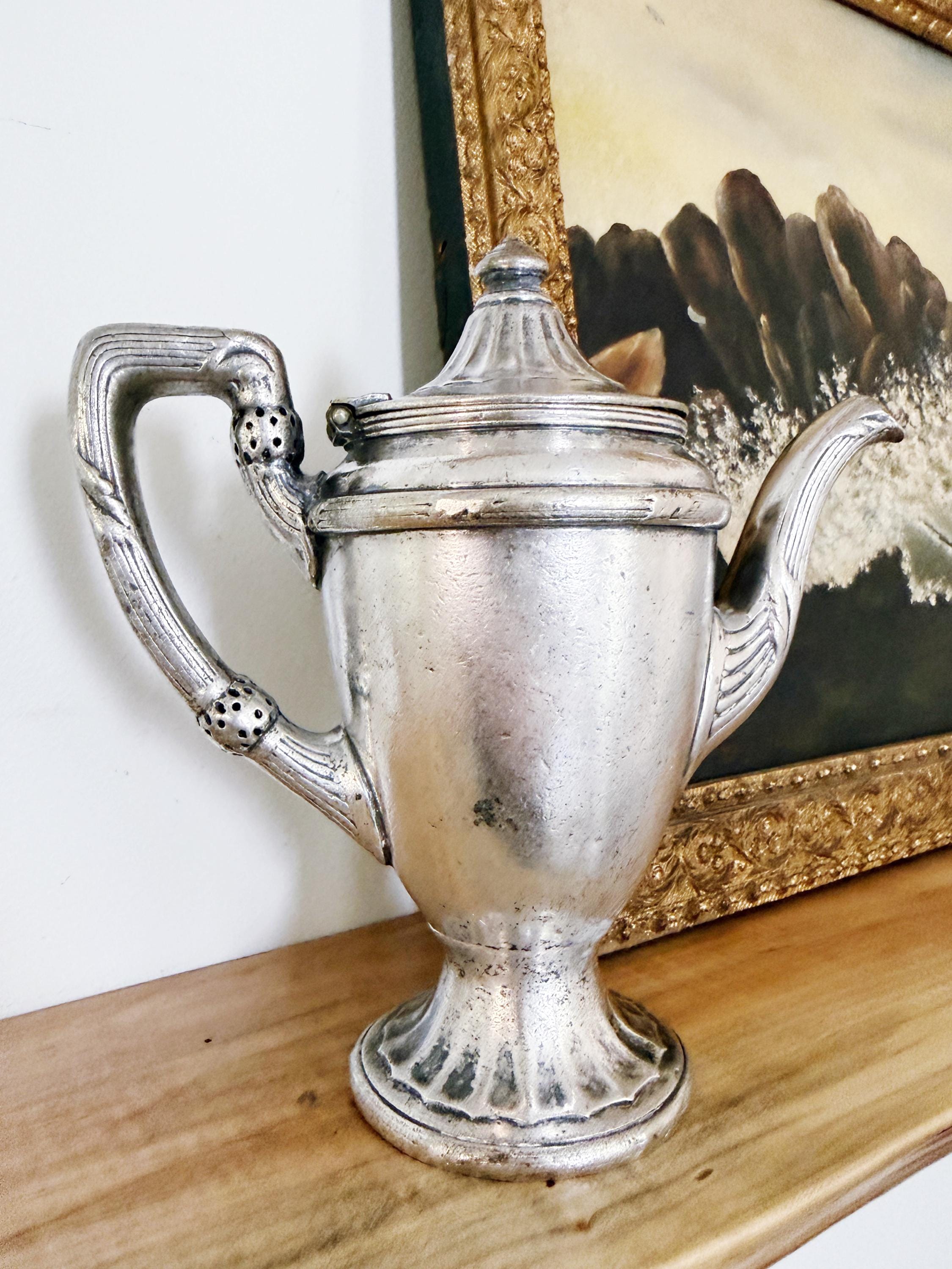 1928 Silver Plated Teapot from The St Regis Hotel NYC