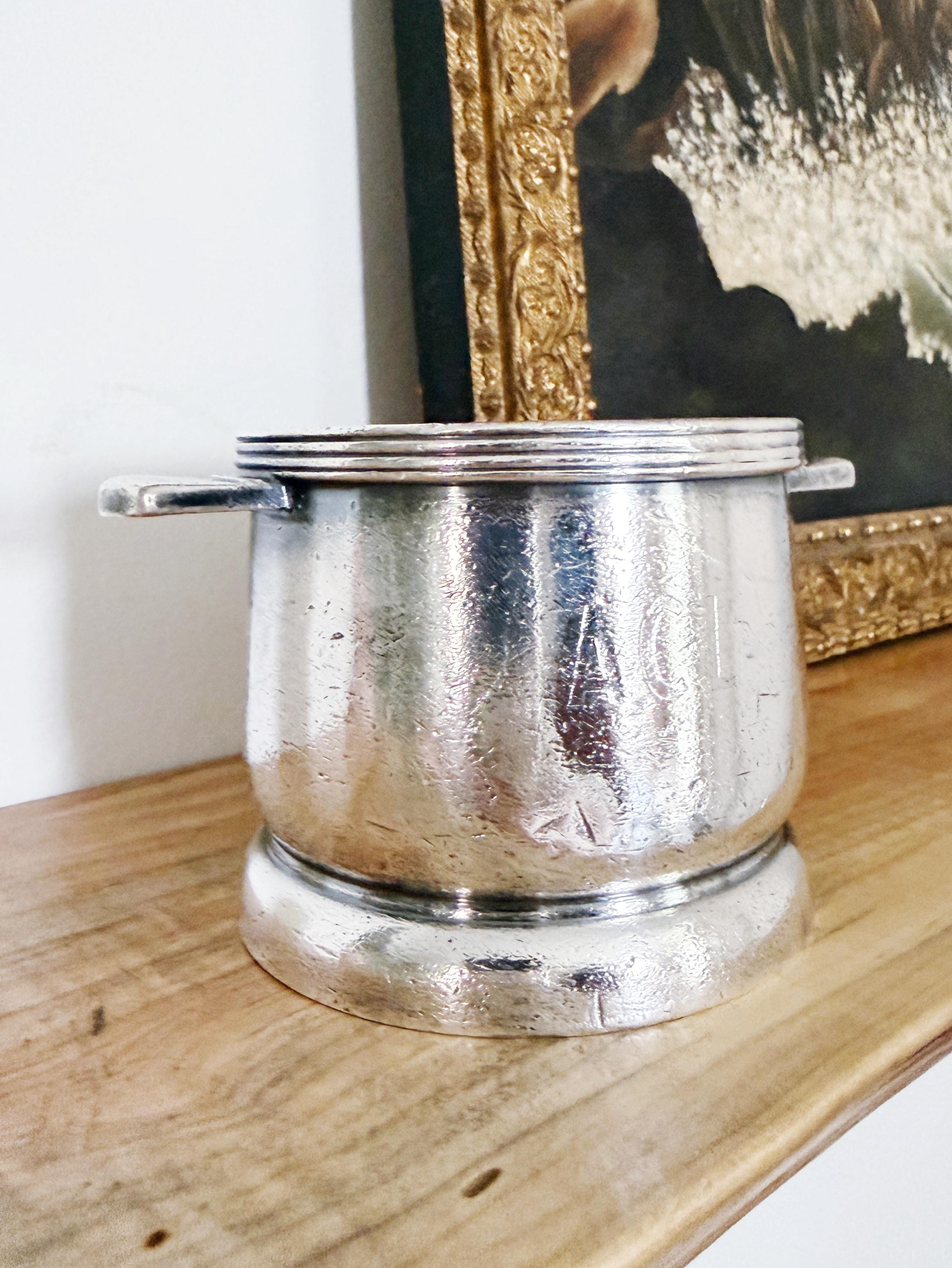 1947 Silver Plated Atlantic Coast Line Railroad Sugar Bowl