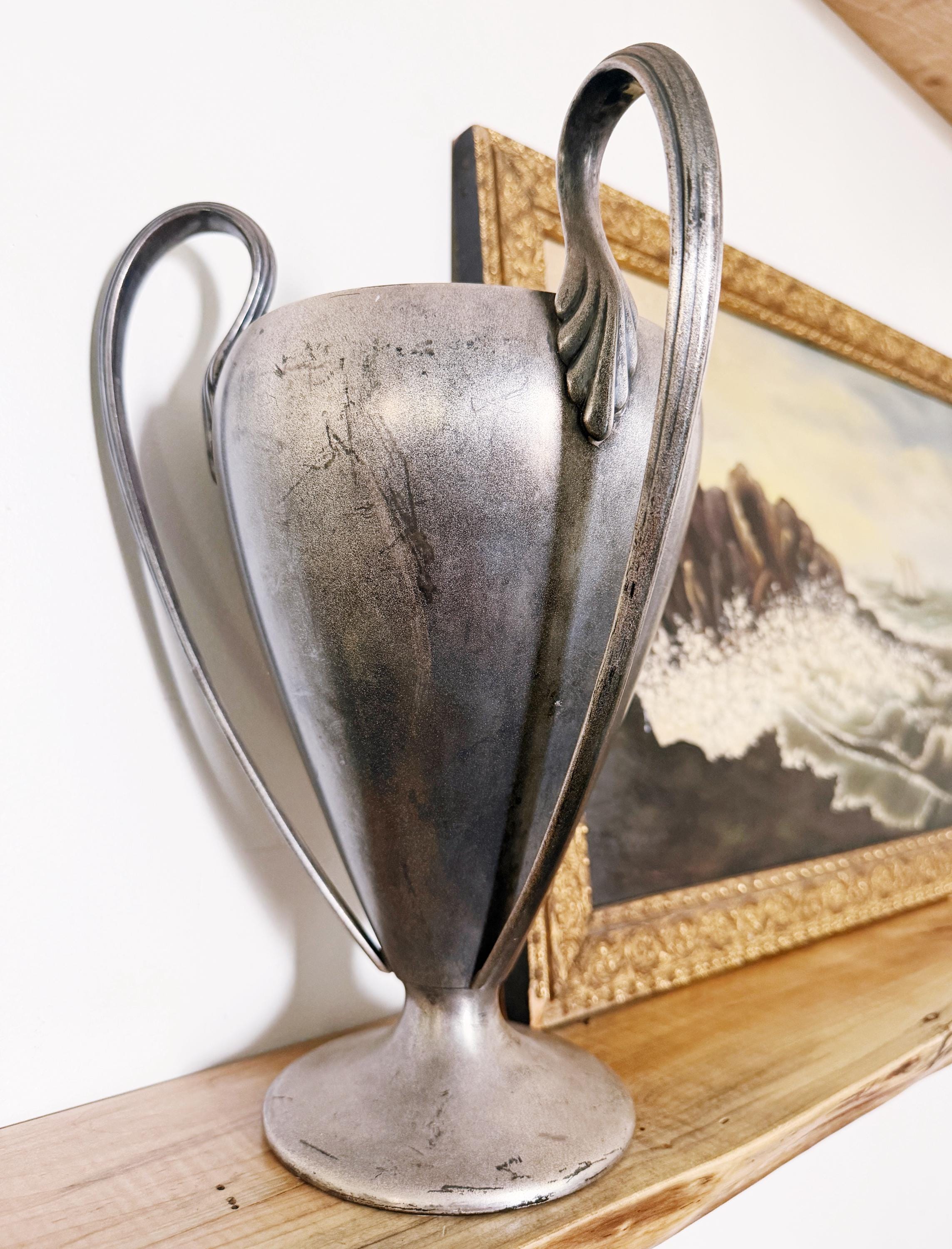 1899 Silver Plated War Canoe Trophy