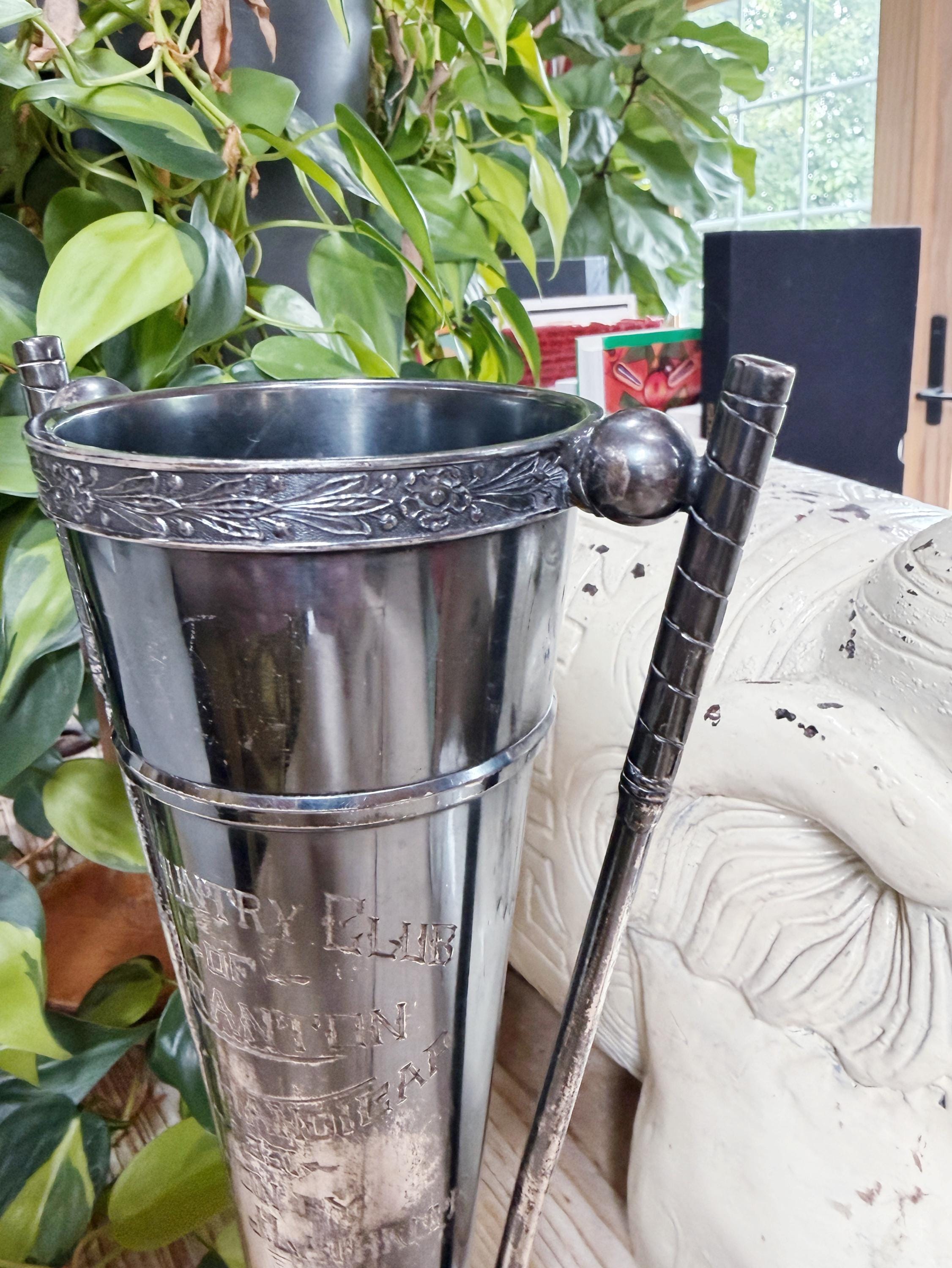 1931 Silver Plated Figural Golf Trophy