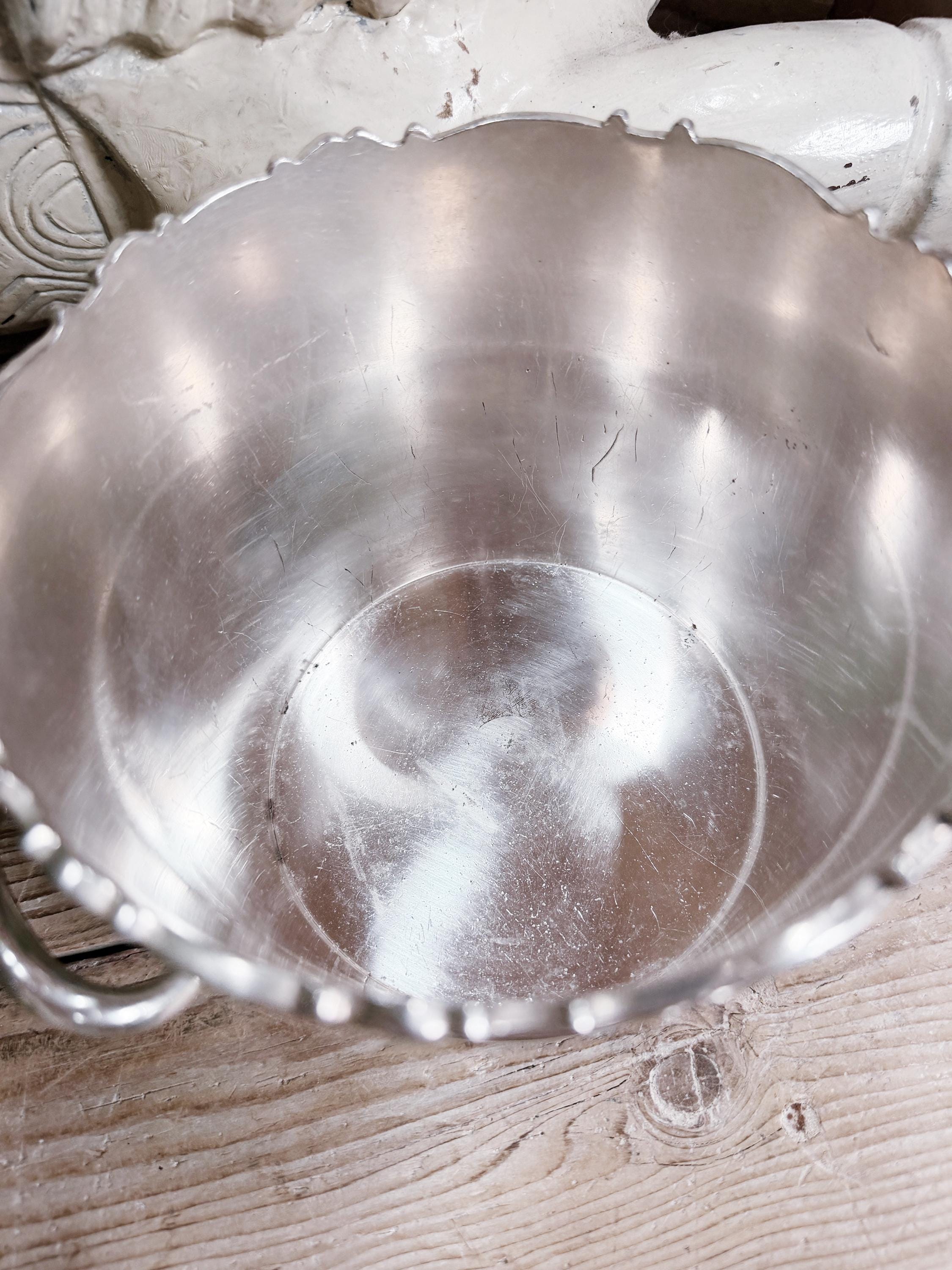 Antique Silver Plated Denver & Rio Grande Railroad Private Train Car Ice Bucket