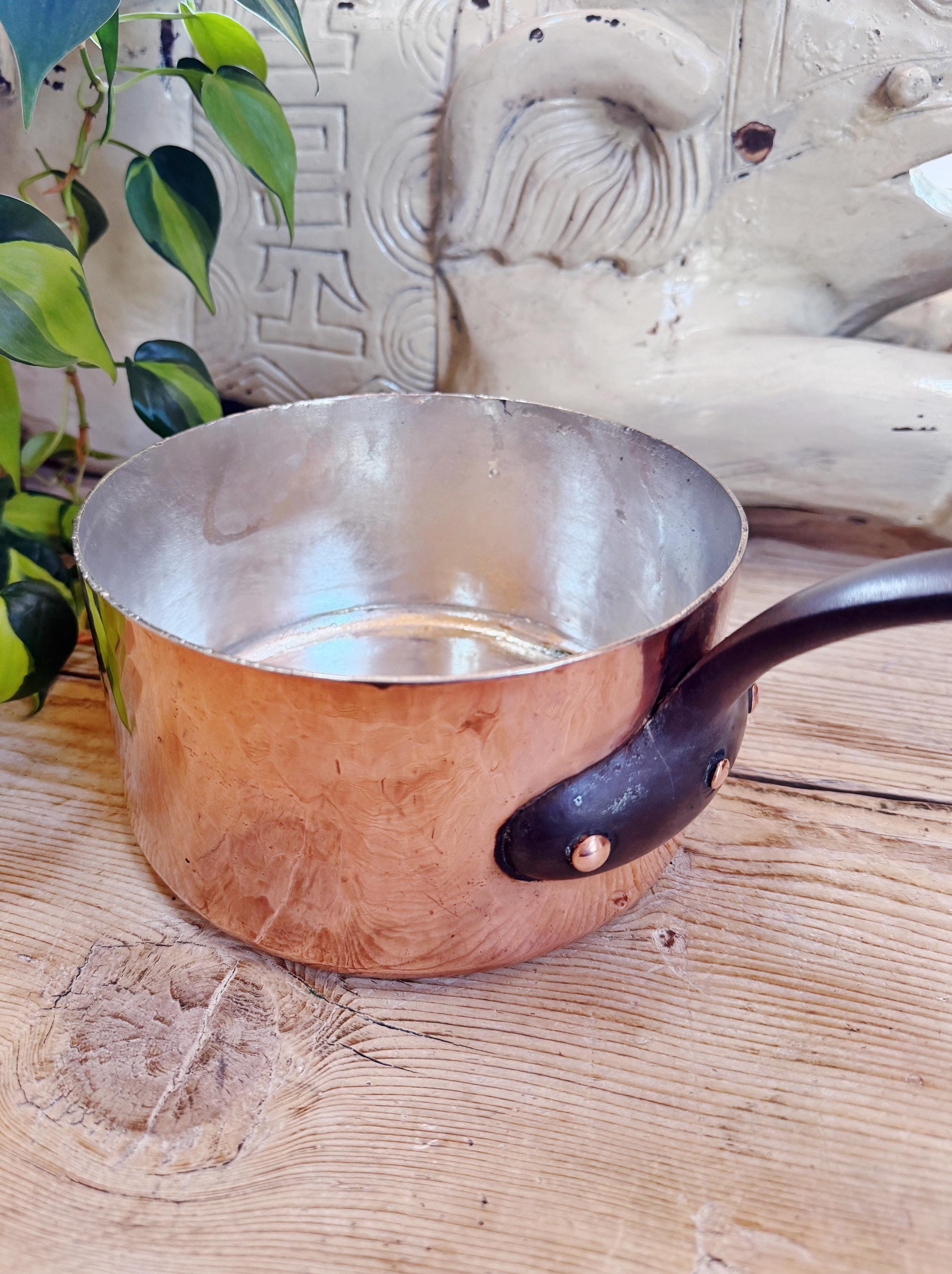 Antique French Dehillerin Copper Pot