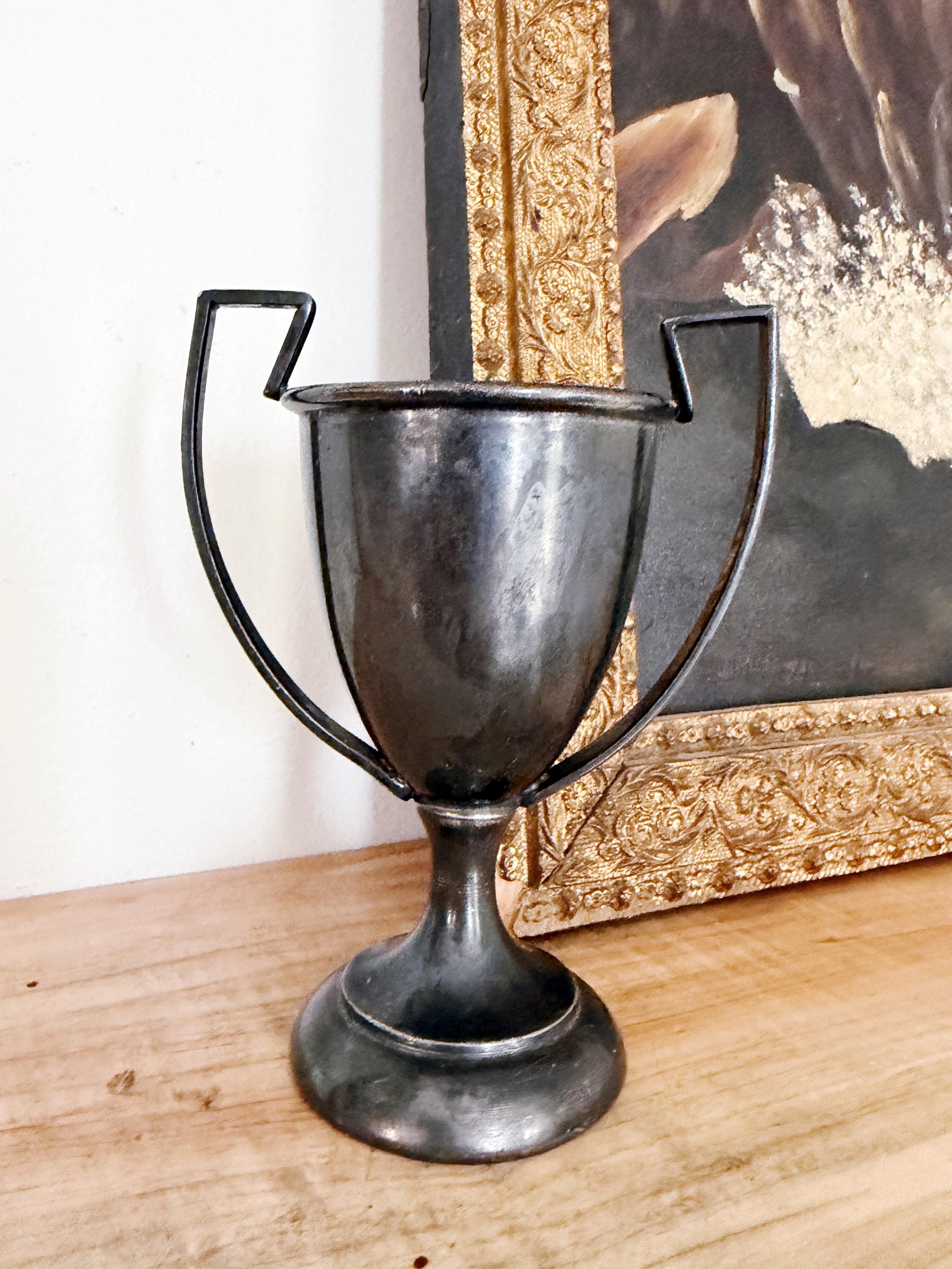 Petite 1908 Silver Plated 15 Yard Dash Trophy