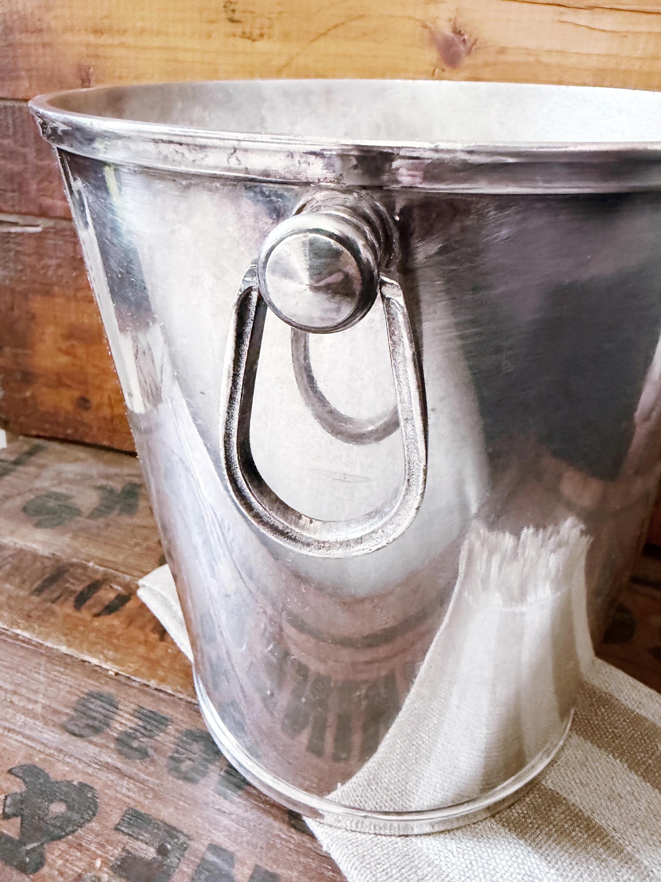 Vintage Silver Plated Champagne Bucket from The Rio Palace