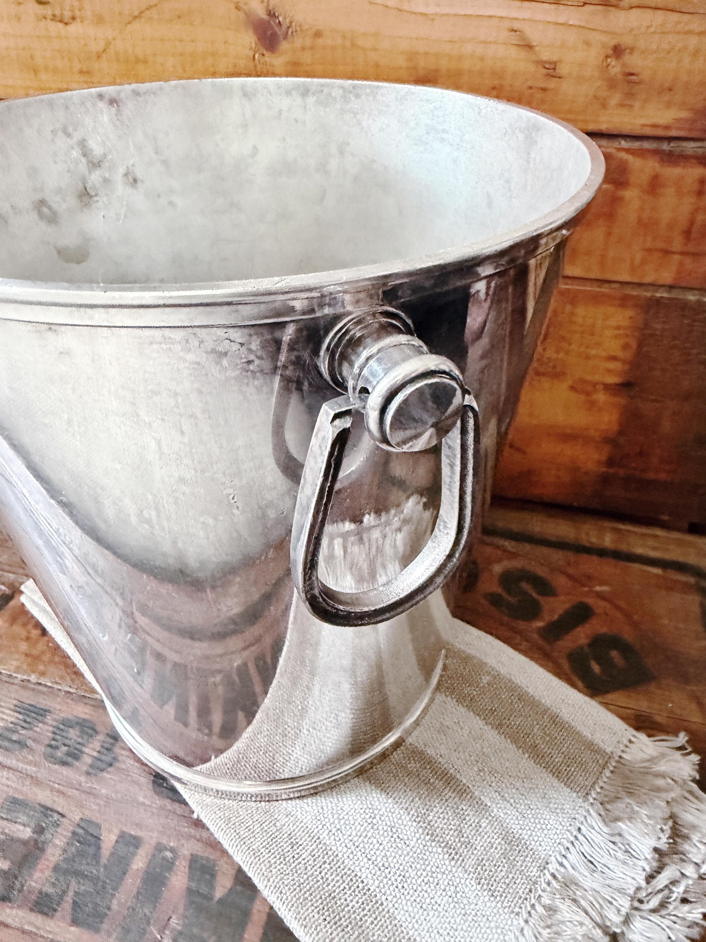 Vintage Silver Plated Champagne Bucket from The Rio Palace