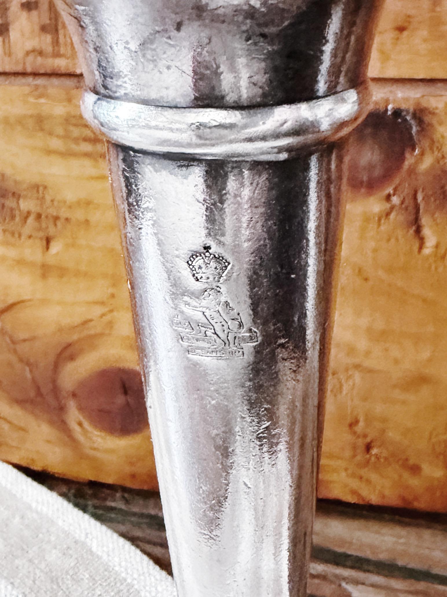 Antique Silver Plated Vase from Cunard Steamship Line