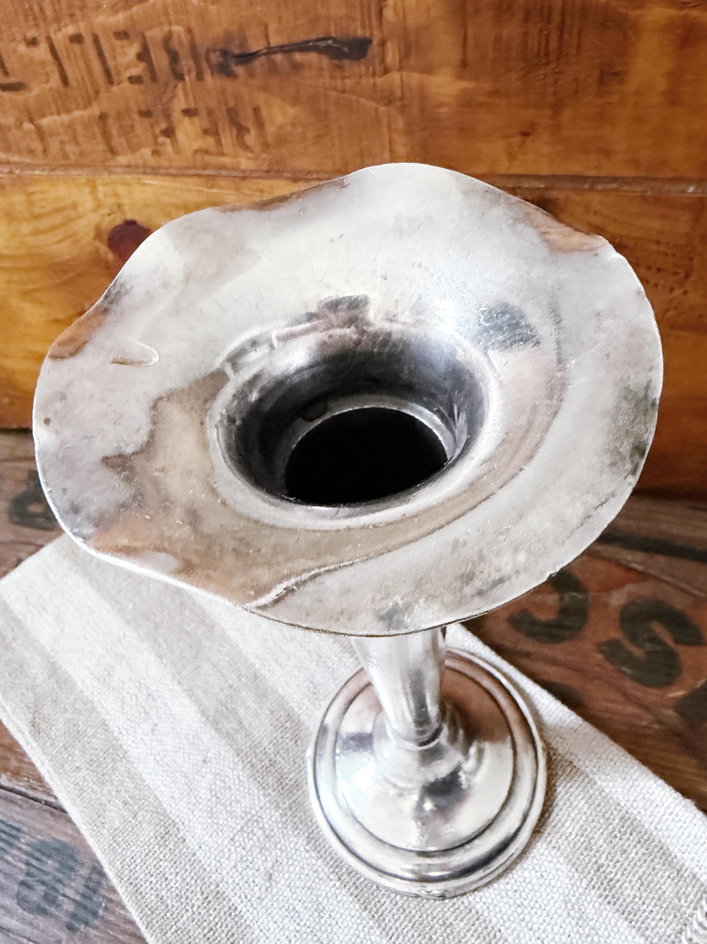 Antique Silver Plated Vase from Cunard Steamship Line
