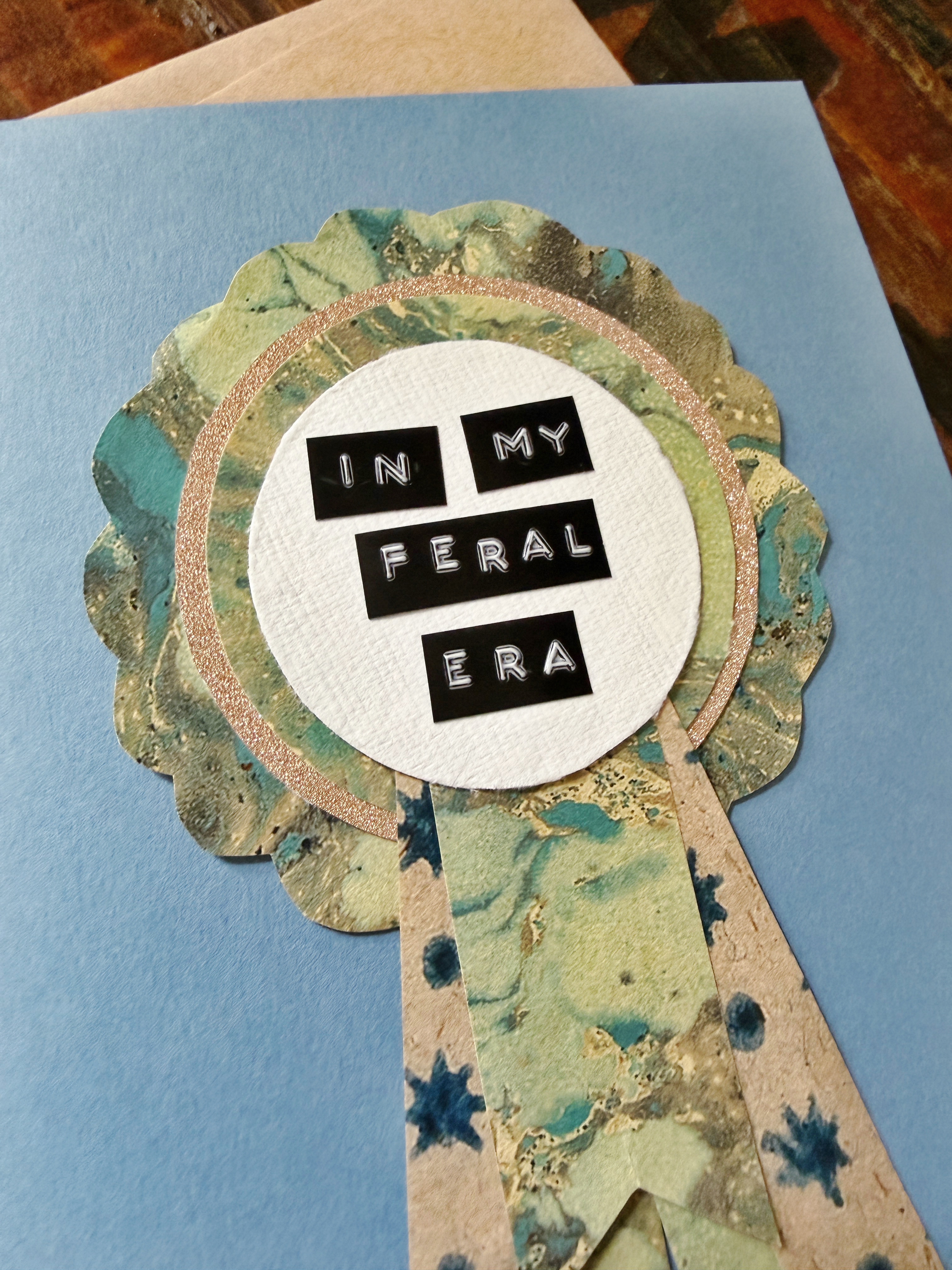 Feral Era Prize Ribbon Card