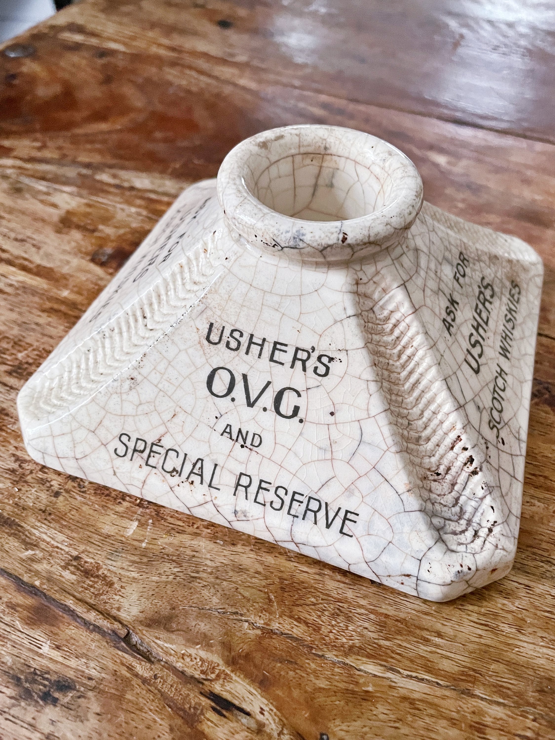 Antique Scotch Whiskies Advertising Match Striker