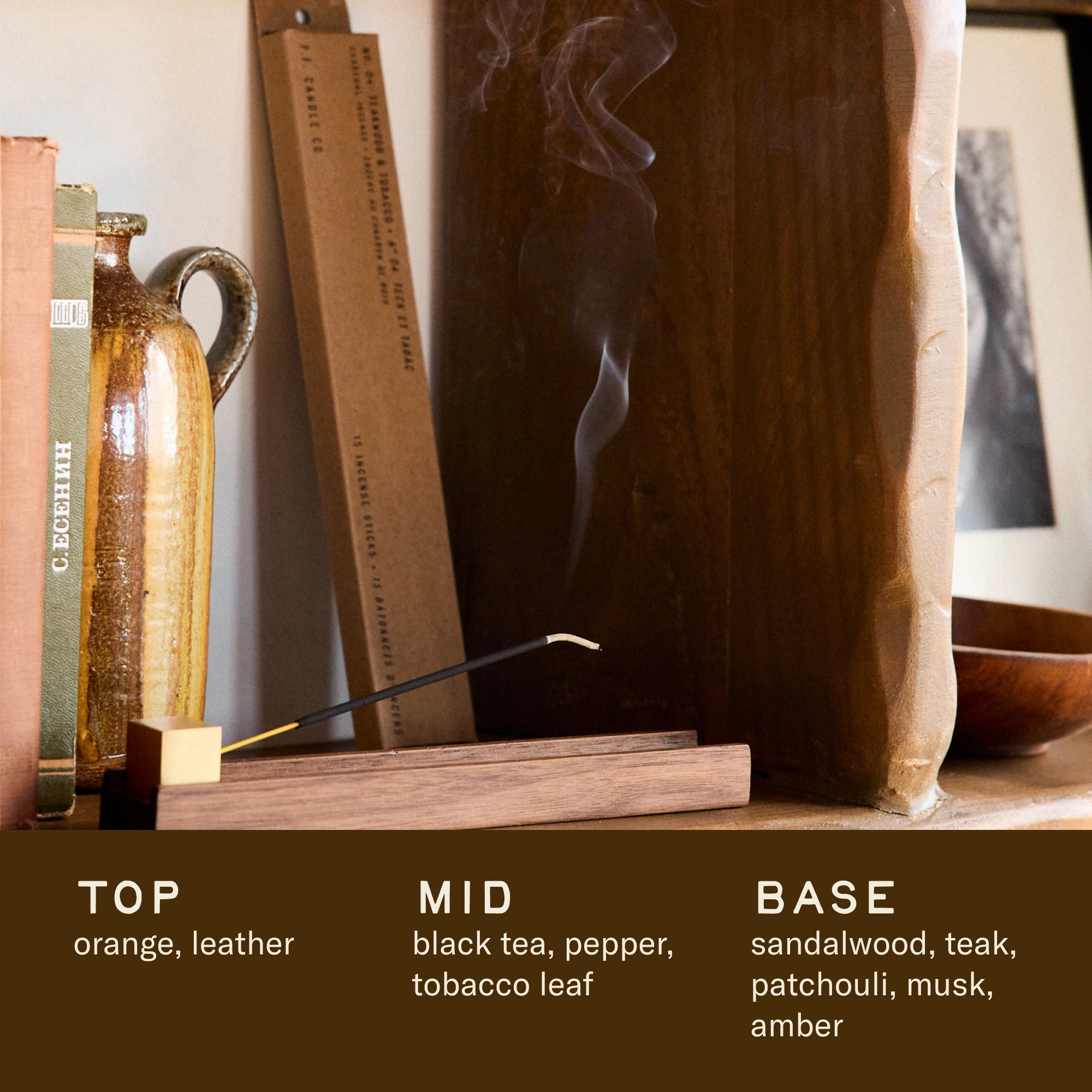Teakwood & Tobacco Incense Sticks