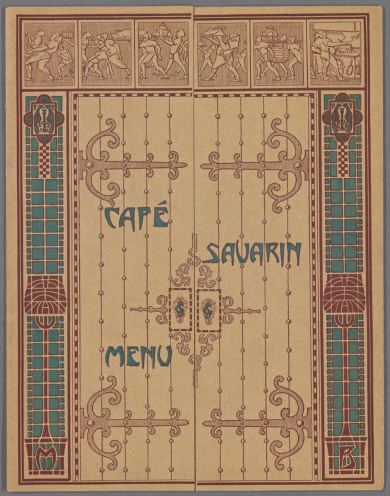 1928 Heinrichs Nickel Gratin from Cafe Savarin NYC