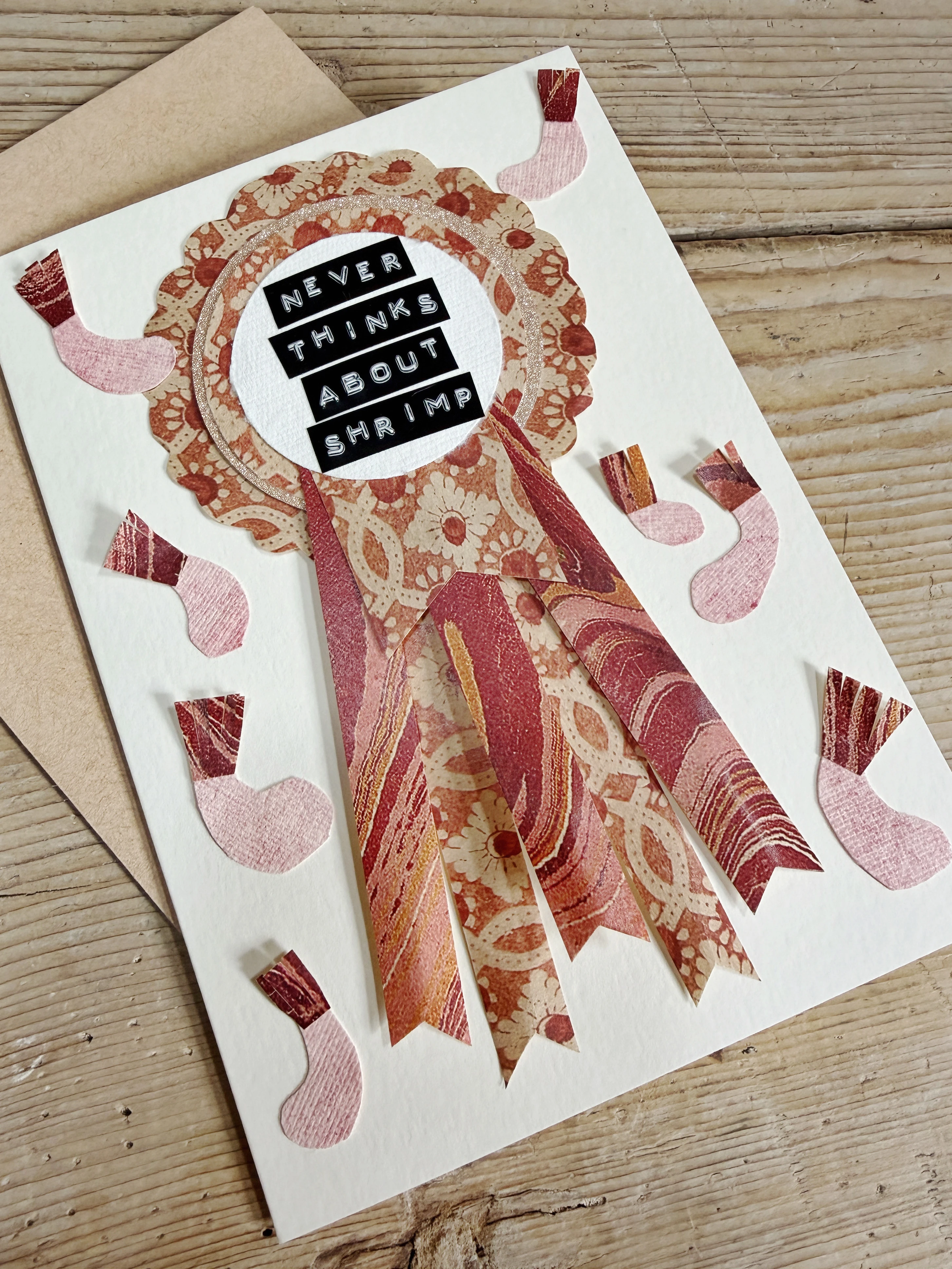 Custom Prize Ribbon Card
