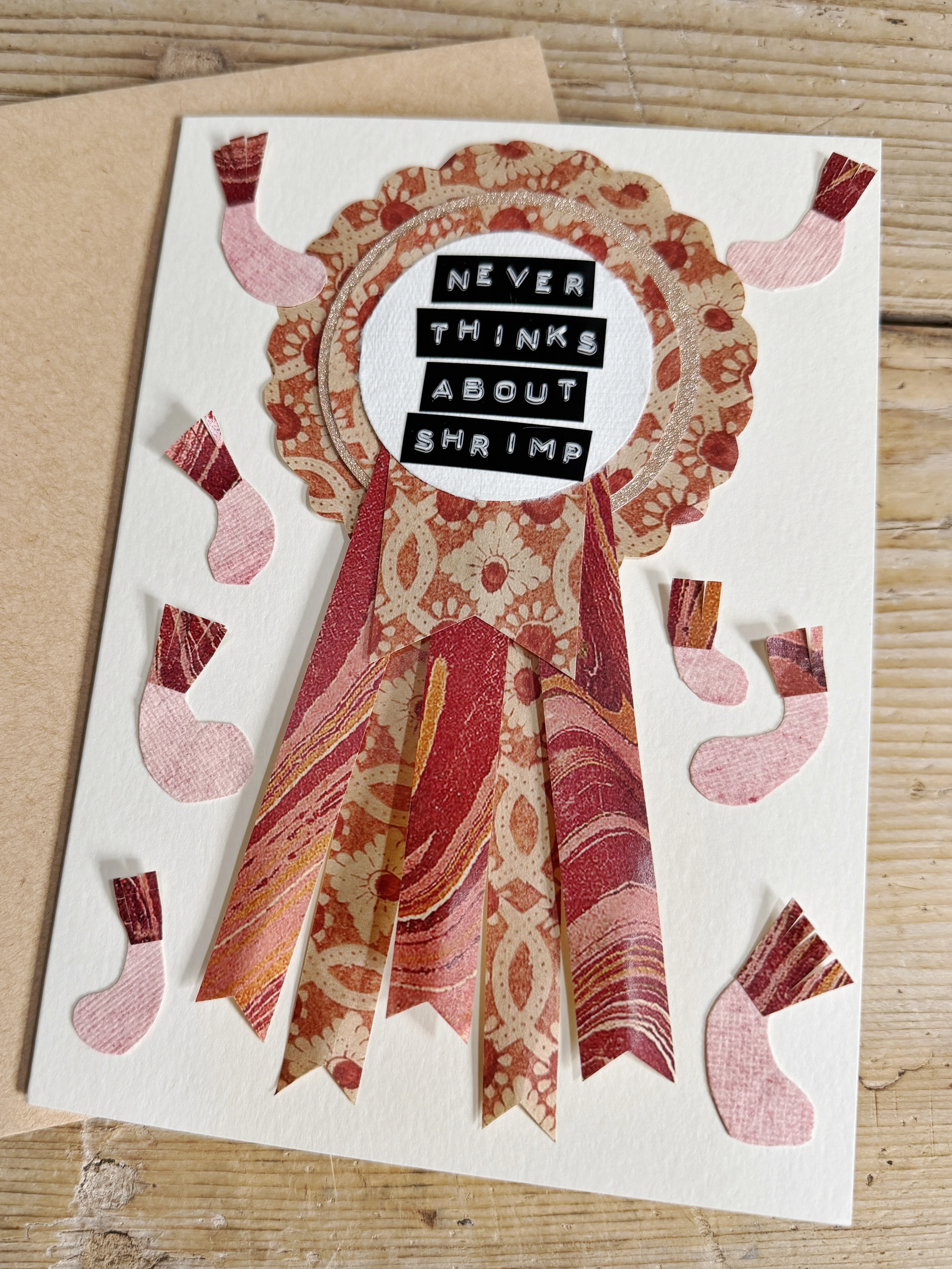 Custom Prize Ribbon Card