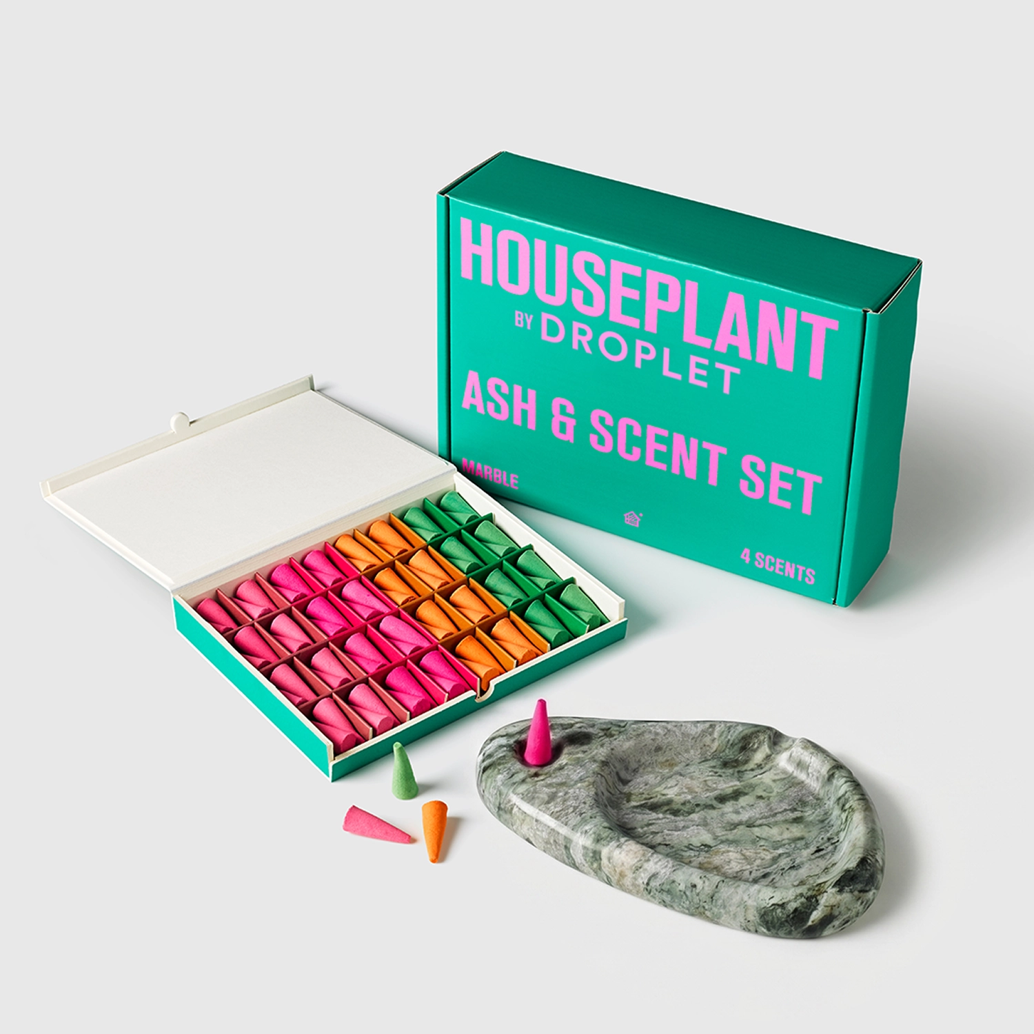 Houseplant By Droplet Incense Cones Deluxe Set