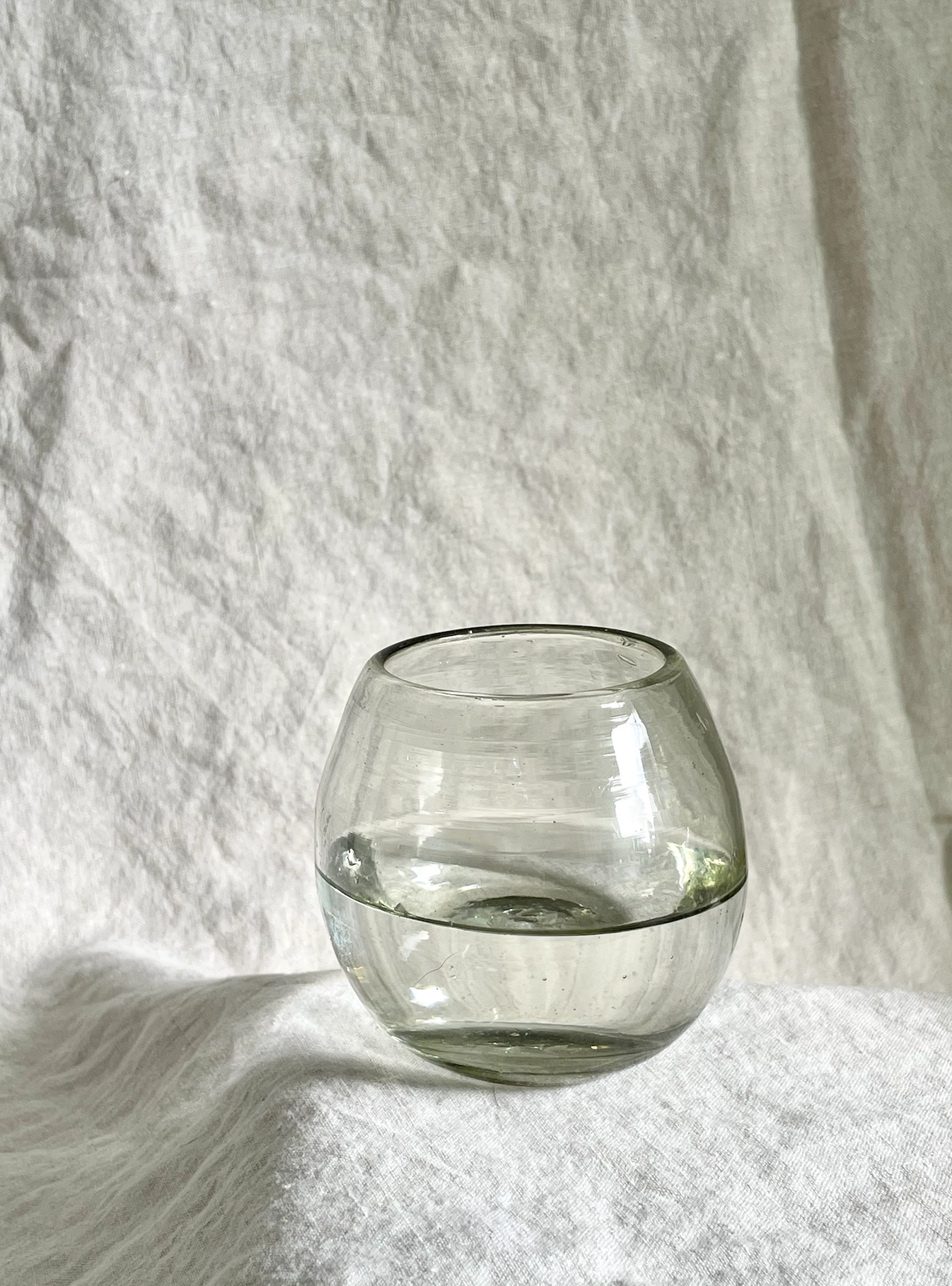 Handblown Ronde Glass