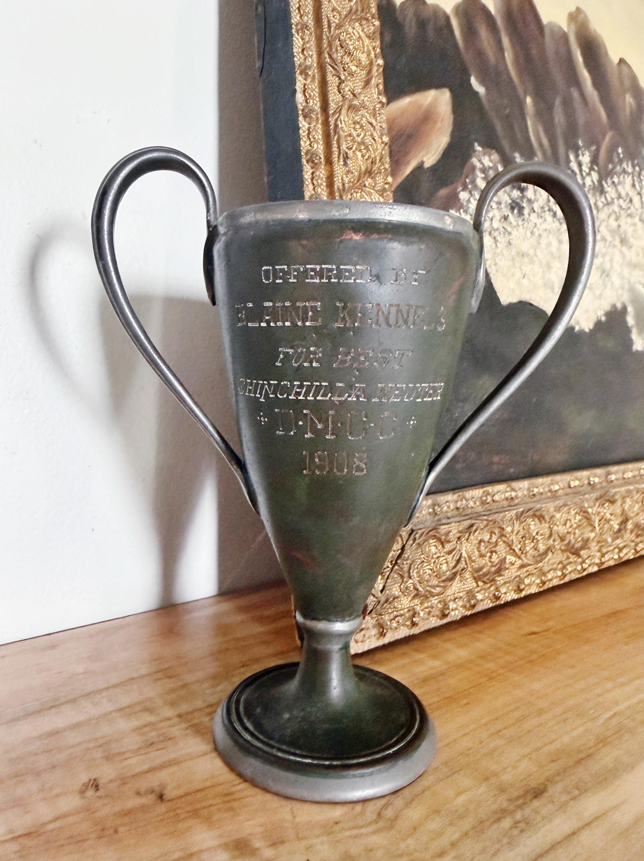 Antique Copper Best Chinchilla Trophy
