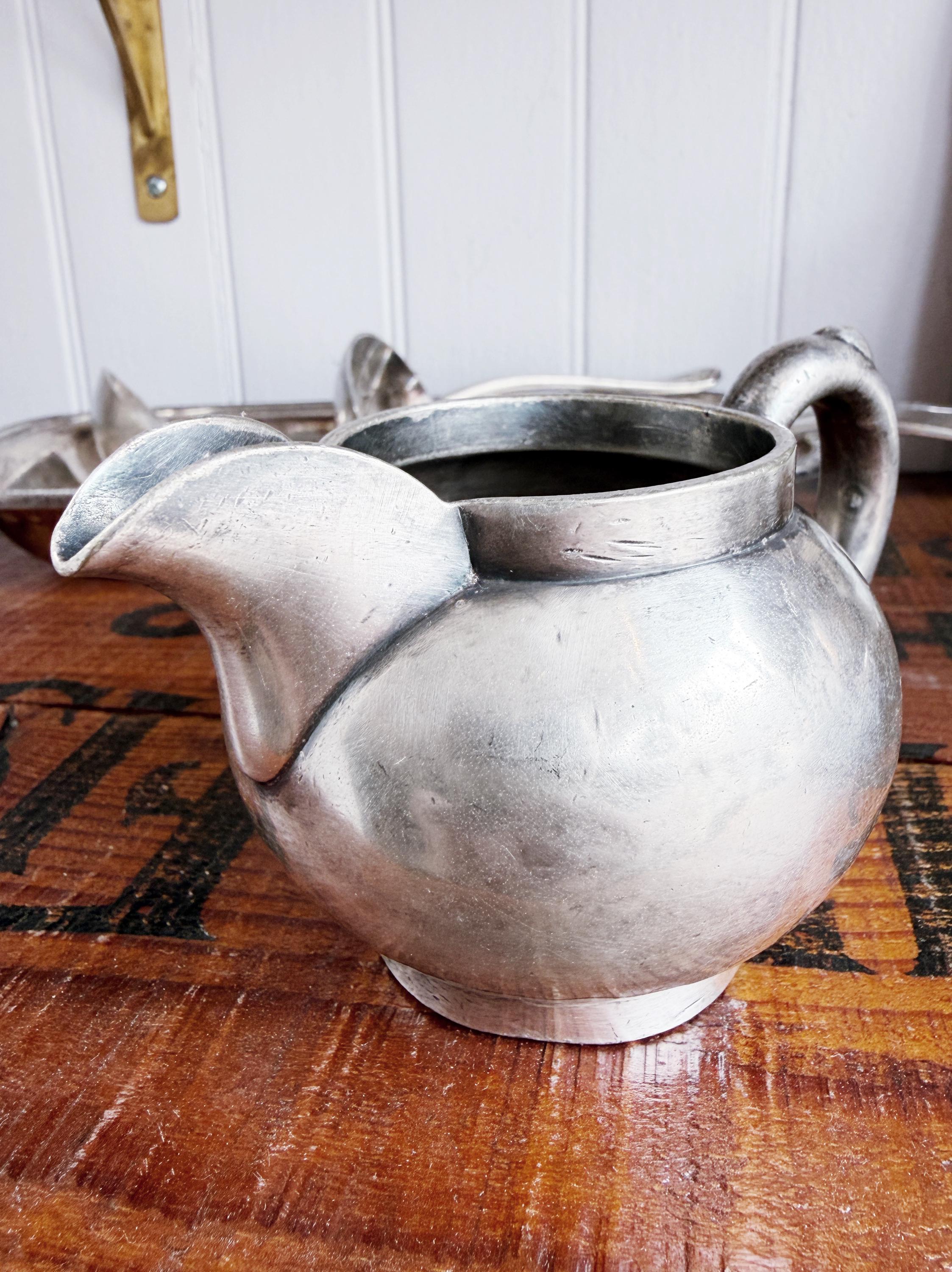 Antique Silver Plated Creamer from The Parker House Hotel Boston