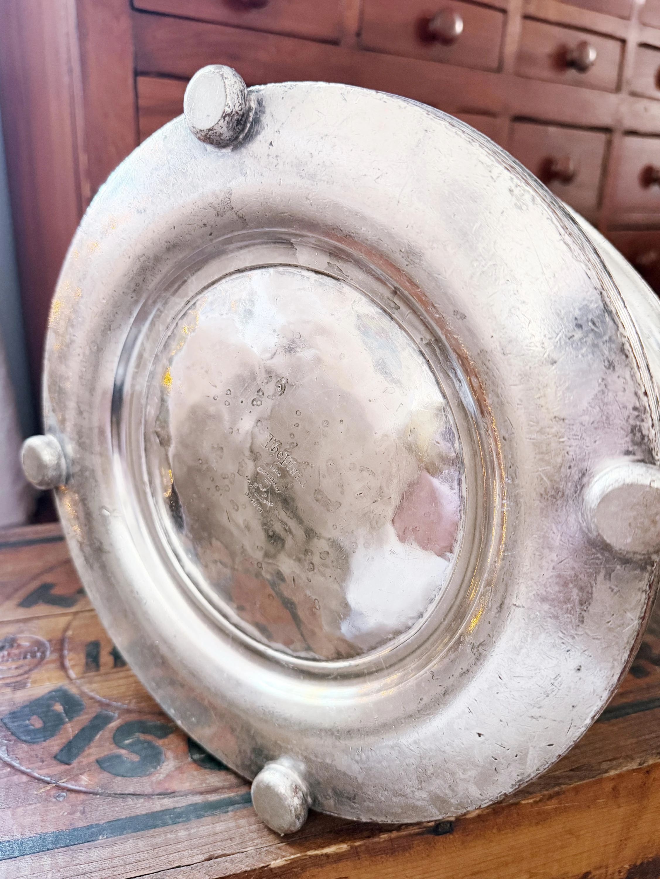 1930s Silver Plated Champagne Cooler from The Plaza Hotel NYC
