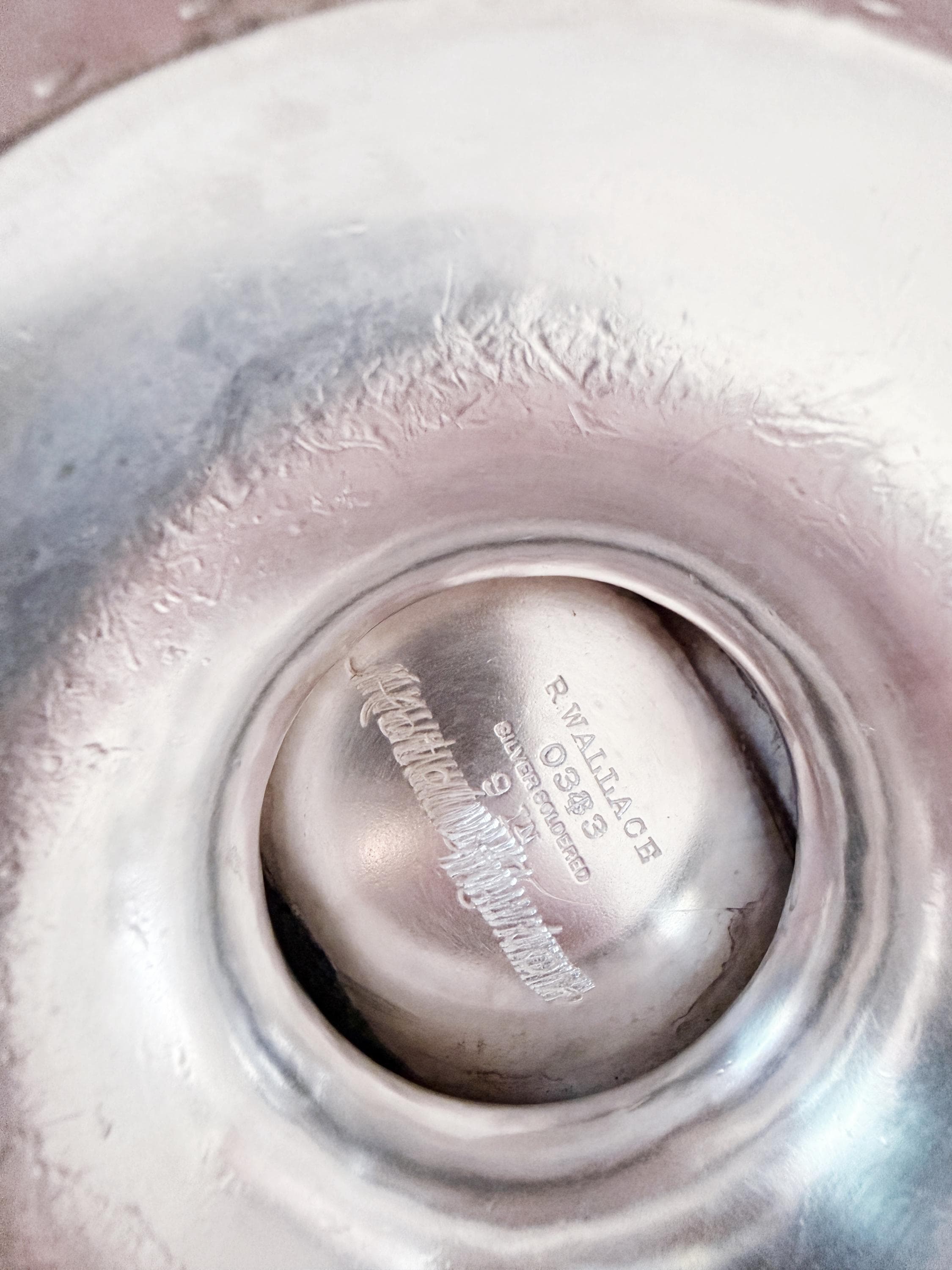1920s Silver Compote from The Hotel Astor in NYC
