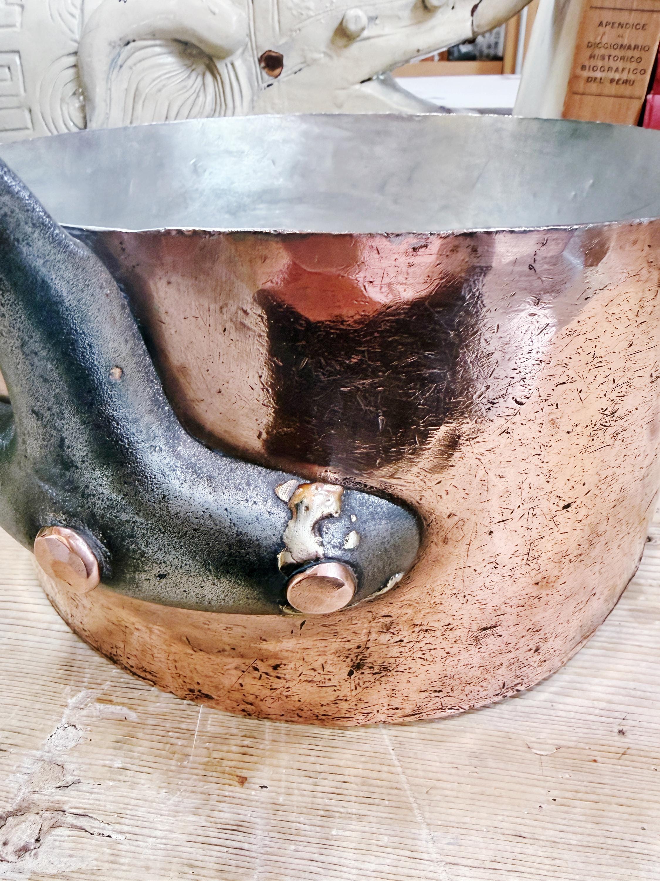 Antique English Copper Pot from Brown's Hotel London