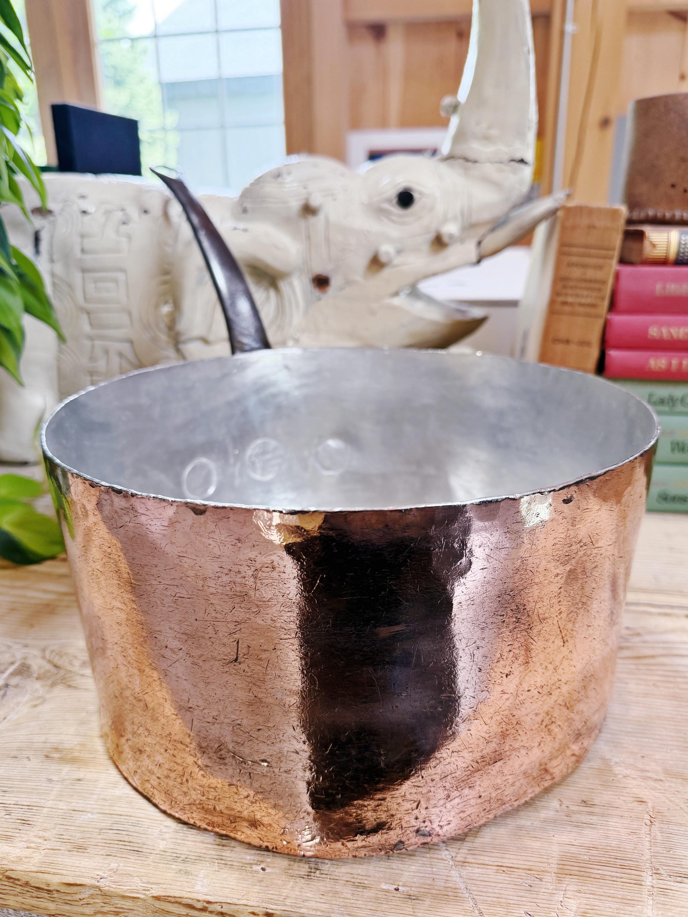 Antique English Copper Pot from Brown's Hotel London