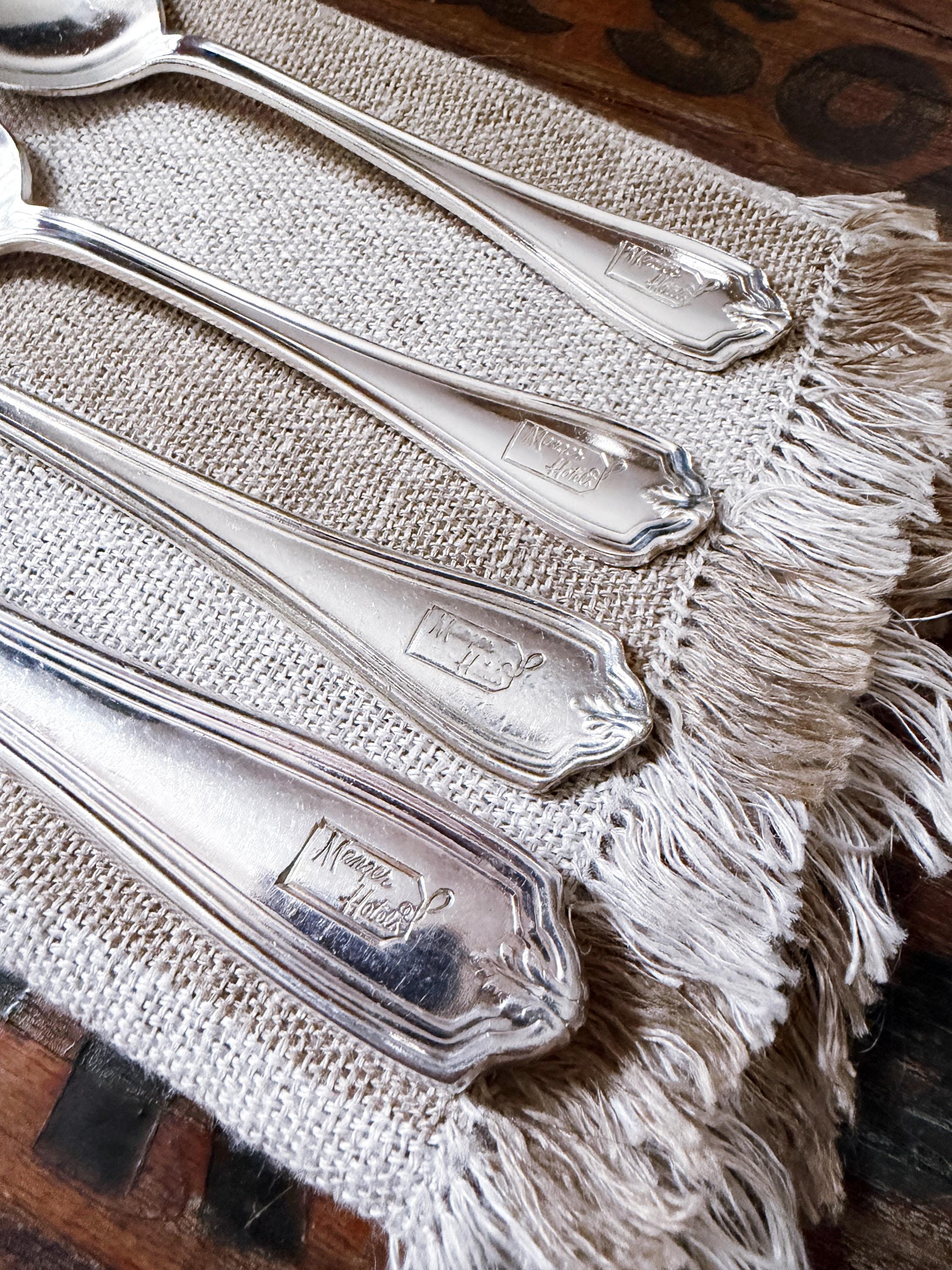 Service for 6 Silver Plated Flatware from The Manger Hotels