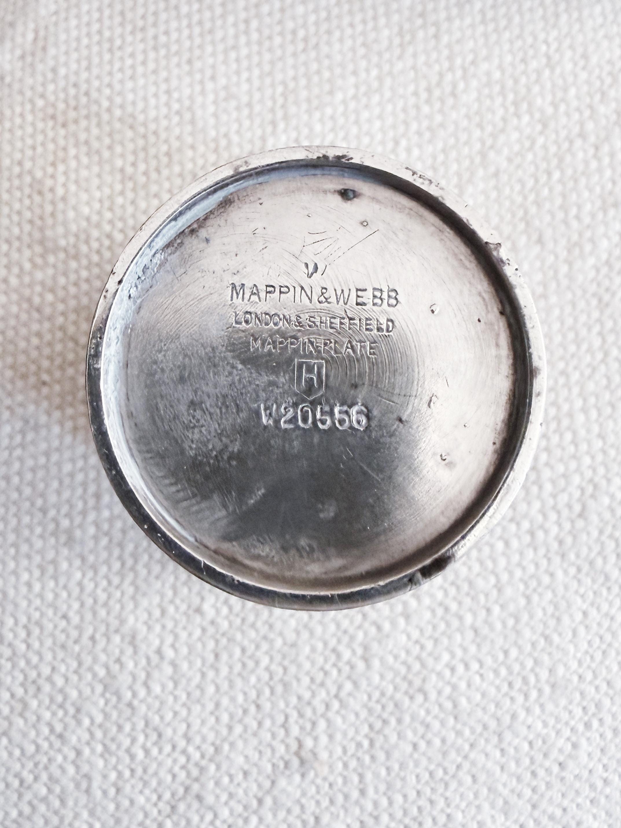 Vintage Silver Plated Souvenir Cup from P&O Line Ocean Liner SS Chusan