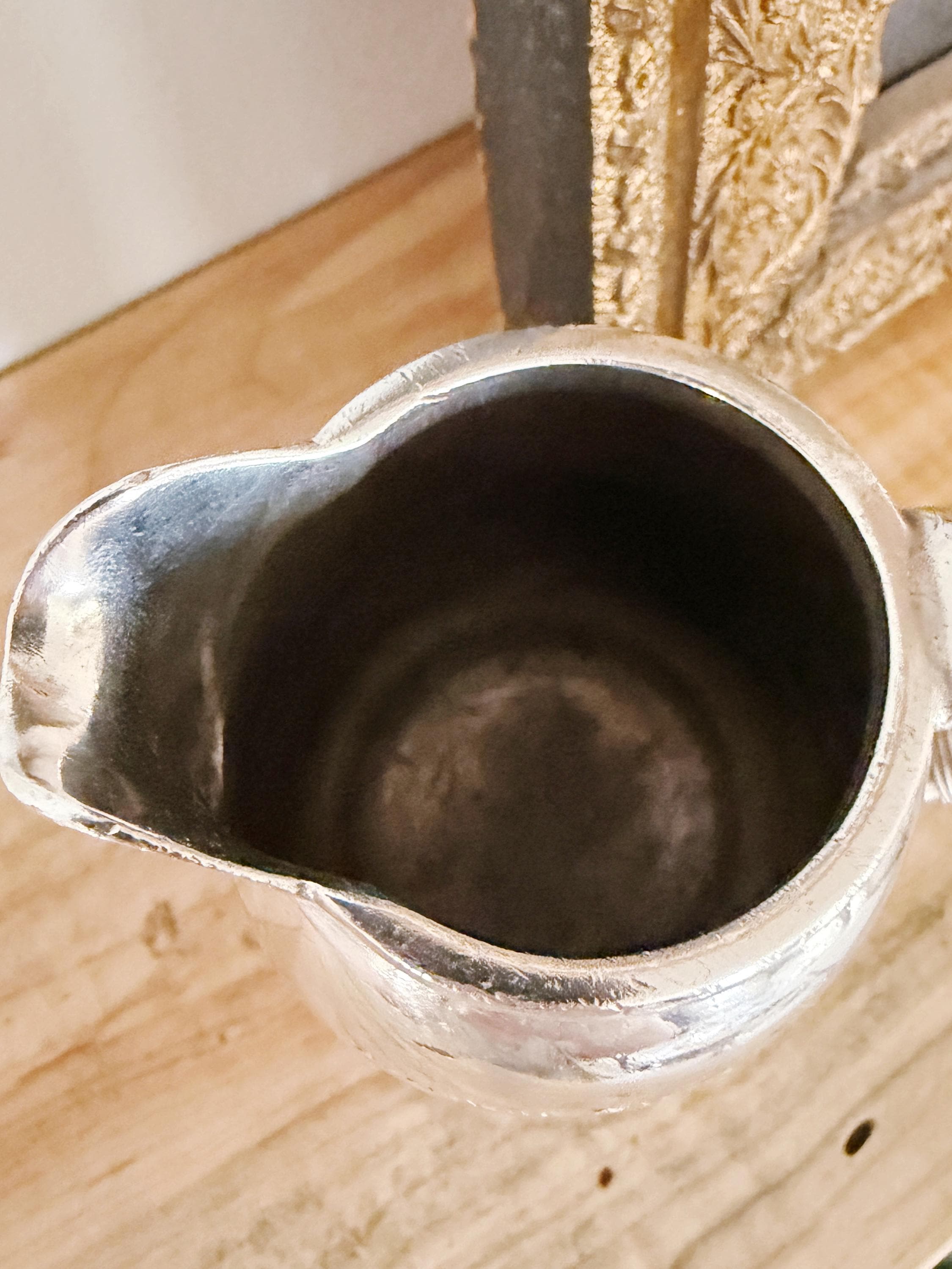Vintage Silver Creamer from The Hotel Bellevue Stratford Hotel Philadelphia