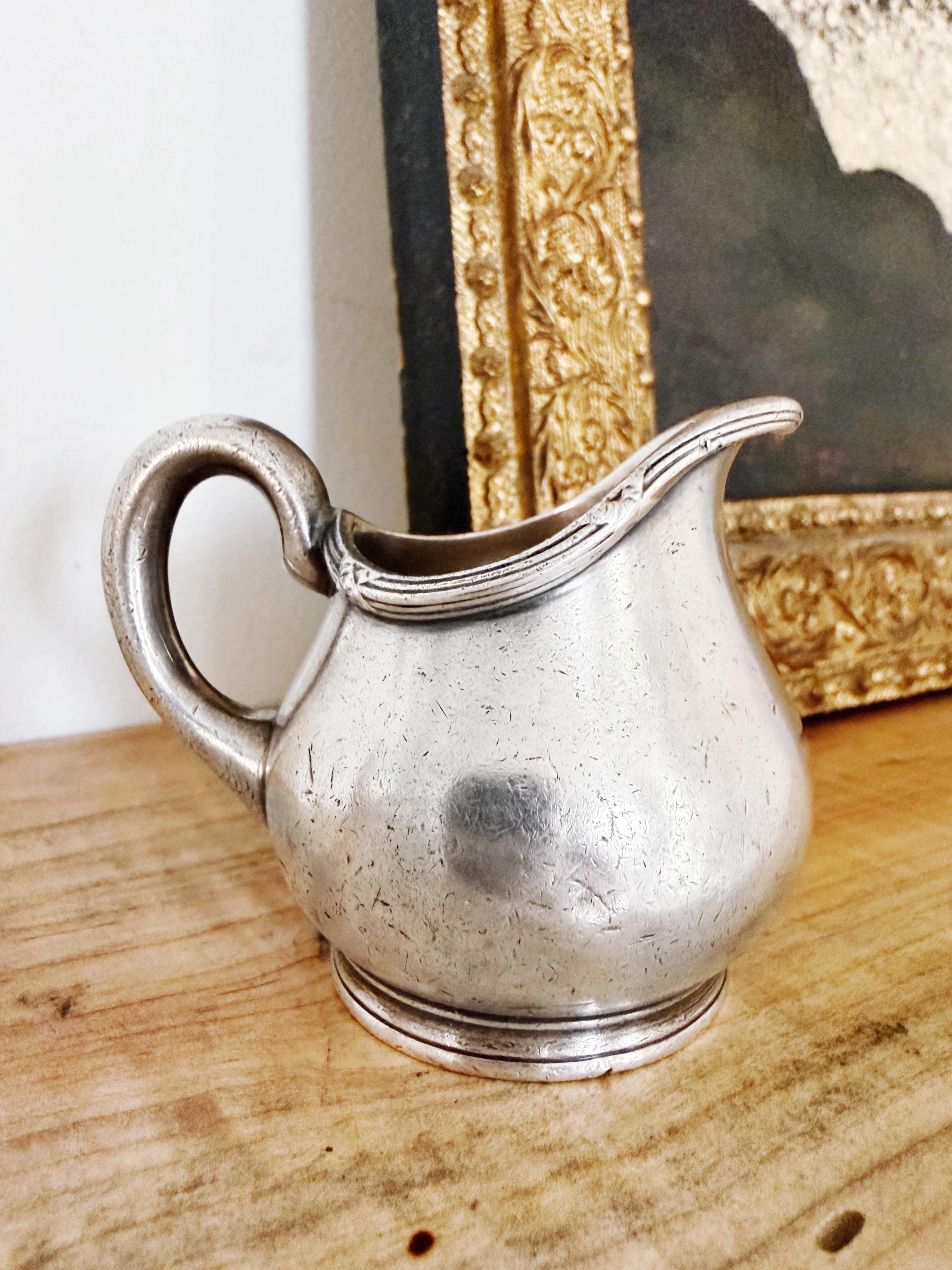 1914 Silver Creamer from Hotel Dempsey in Macon Georgia