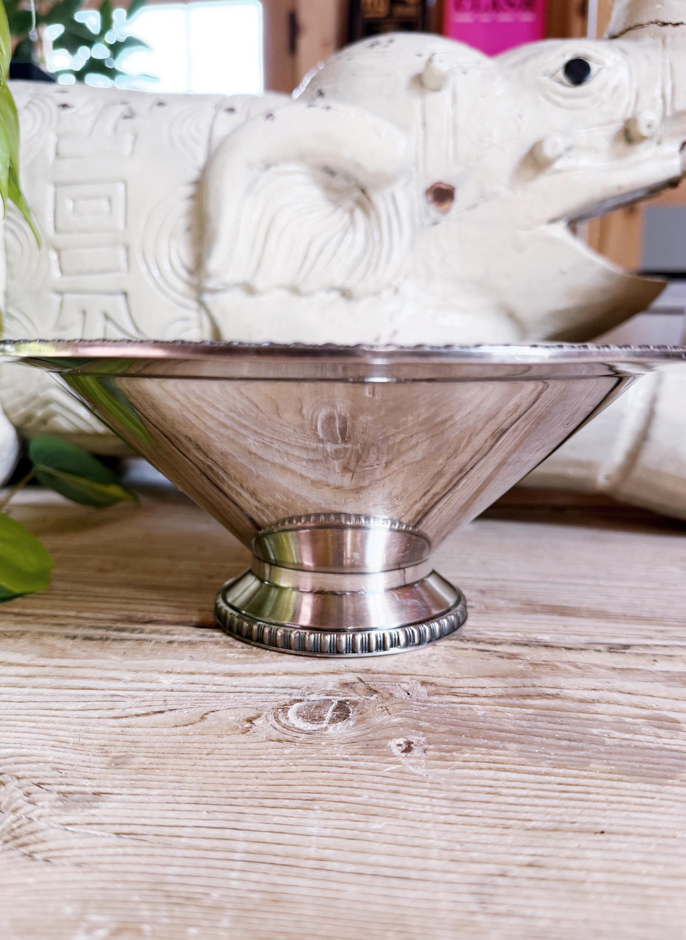1920s Silver Plated Bowl from Prince George Hotel New York