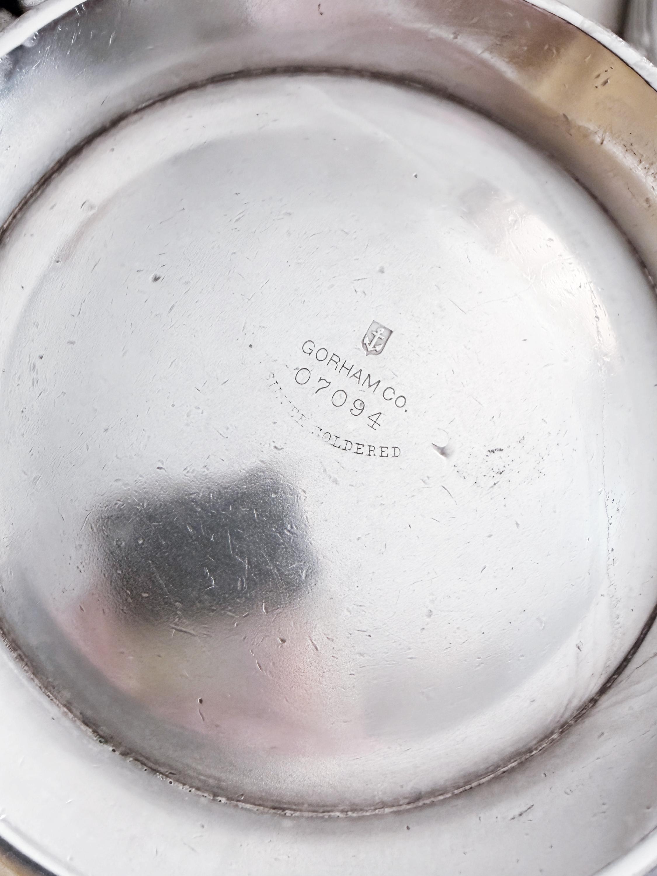 Antique Silver Plated International Mercantile Marine Co Sugar Bowl