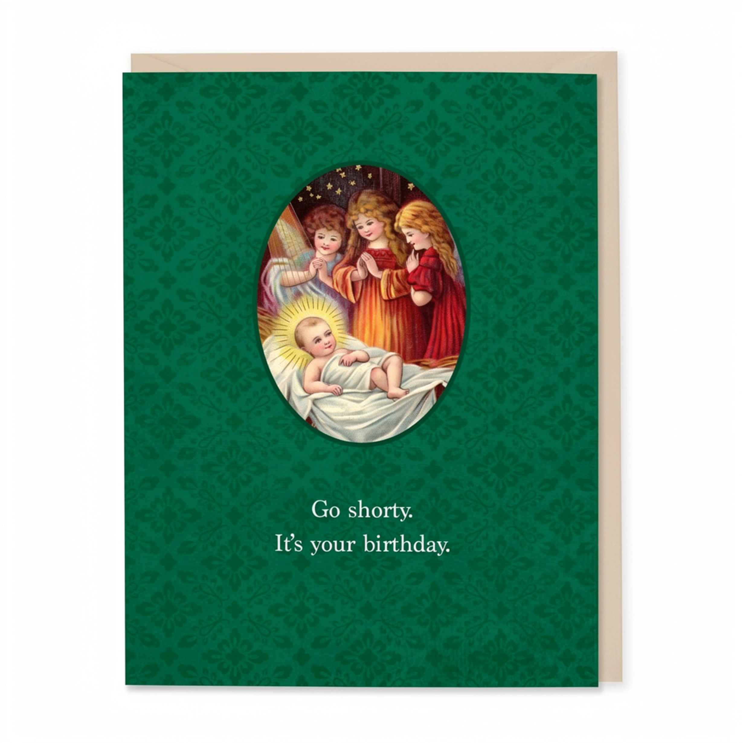 Go Shorty It's Your Birthday Christmas Card
