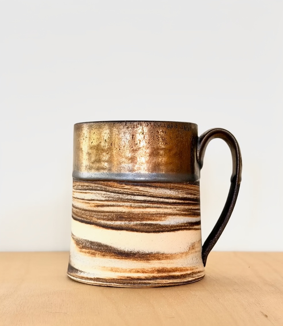 Marble + Gold Mug