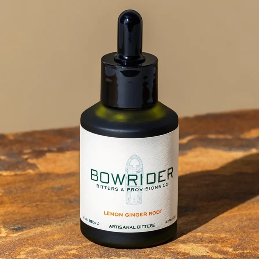 Lemon Ginger Root Bitters