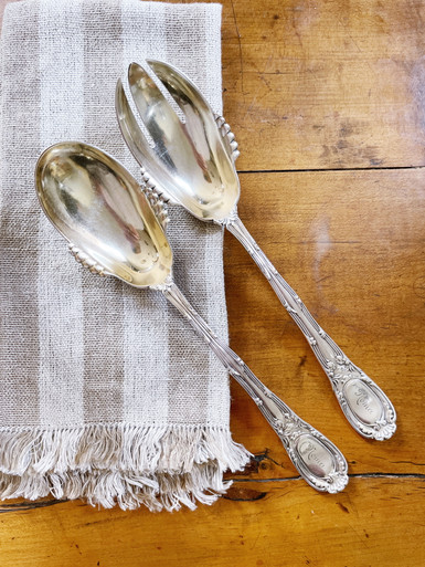 Antique Tiffany & Co Silver Serving Set from JJ Astor Yacht Noma