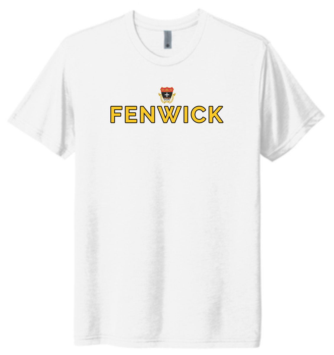フェンウィック　Tシャツ　ホワイト　fenwick Fenwick School Unisex Short Sleeve Tee