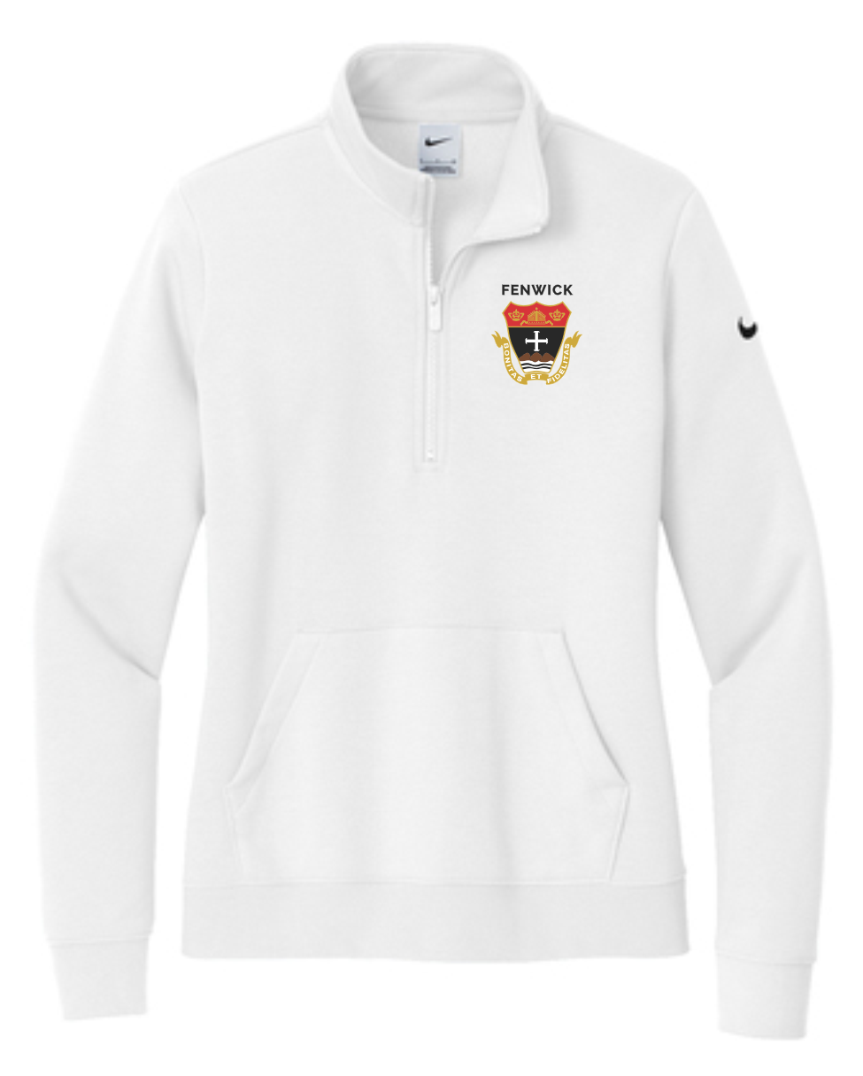 Fenwick School Ladies - Nike 1/2 zip fleece