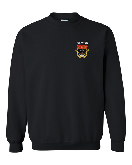 Fenwick School  Embroidered Unisex Crewneck Sweatshirt