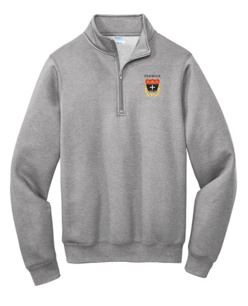 Fenwick School Embroidered Fleece 1/4-Zip Pullover Sweatshirt