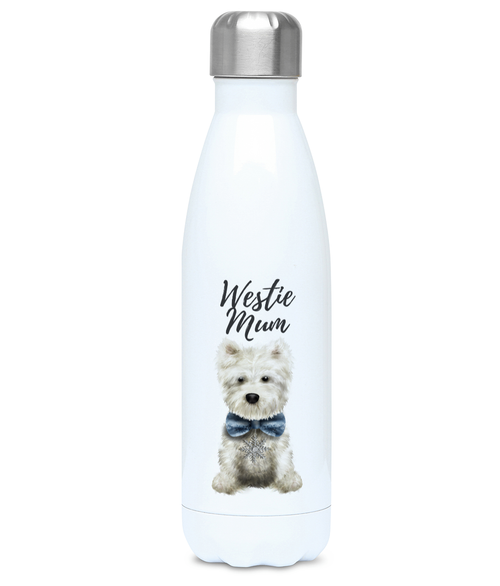 Mum Of A Westie Dog 500ml Water Bottle