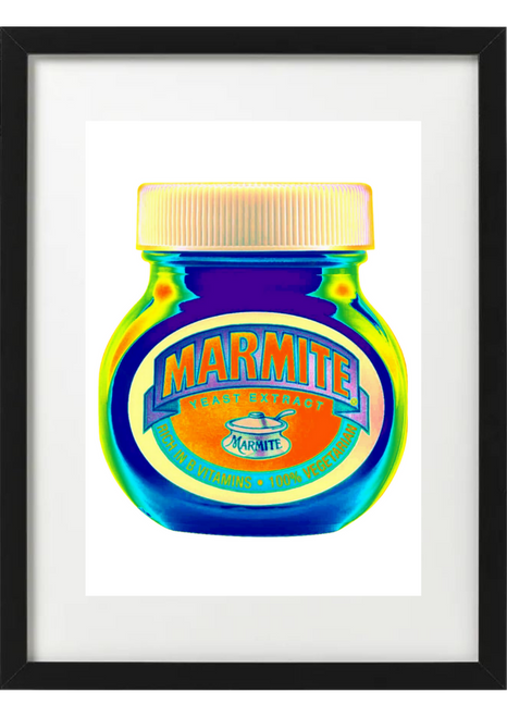 Marmite Thermal Colour Framed Wall Art A3