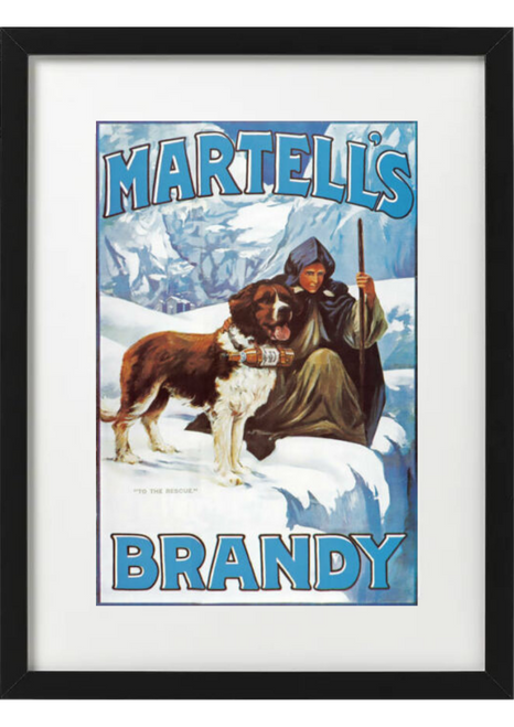 Brandy Vintage Poster Famed Wall Art A3