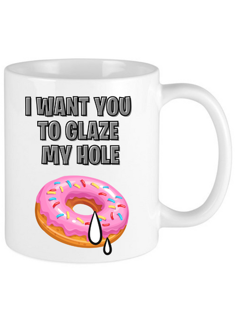 Glaze My Doughnut Valentines Gift Mug